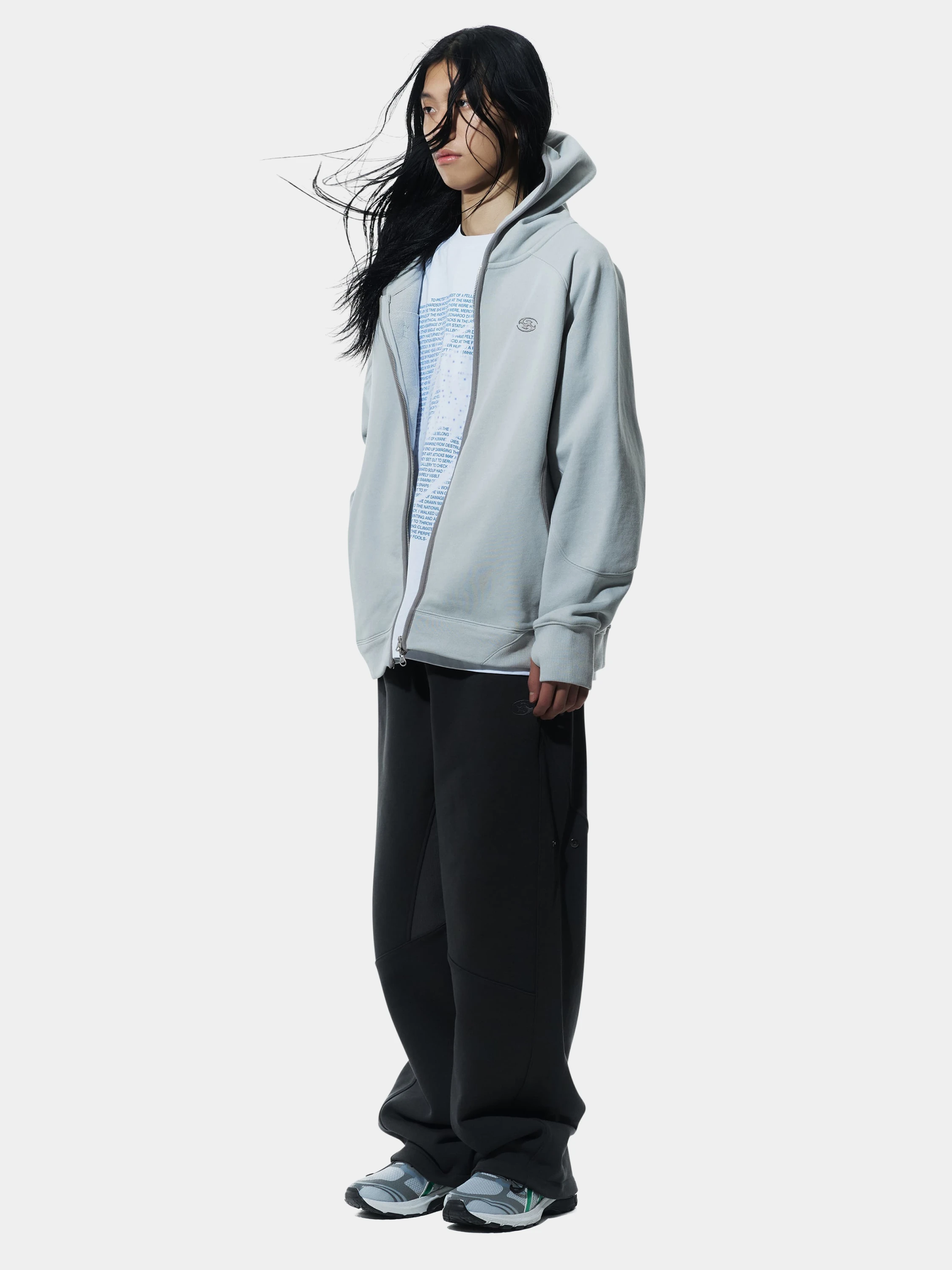 Зип-худи SAN SAN GEAR Hoodie Zip-Up Grey