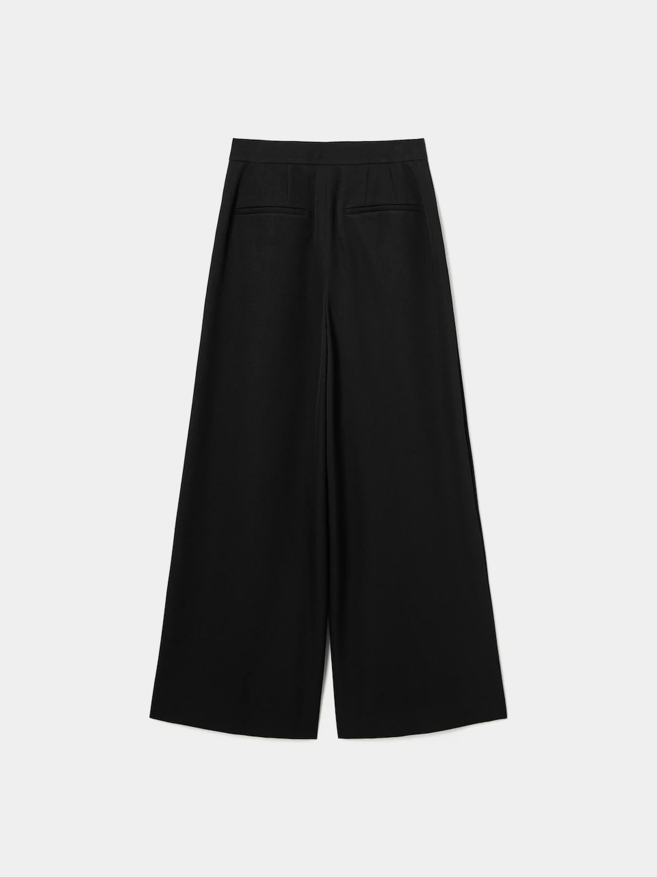 Женские брюки JUUN.J Hidden Pleats Wide Black