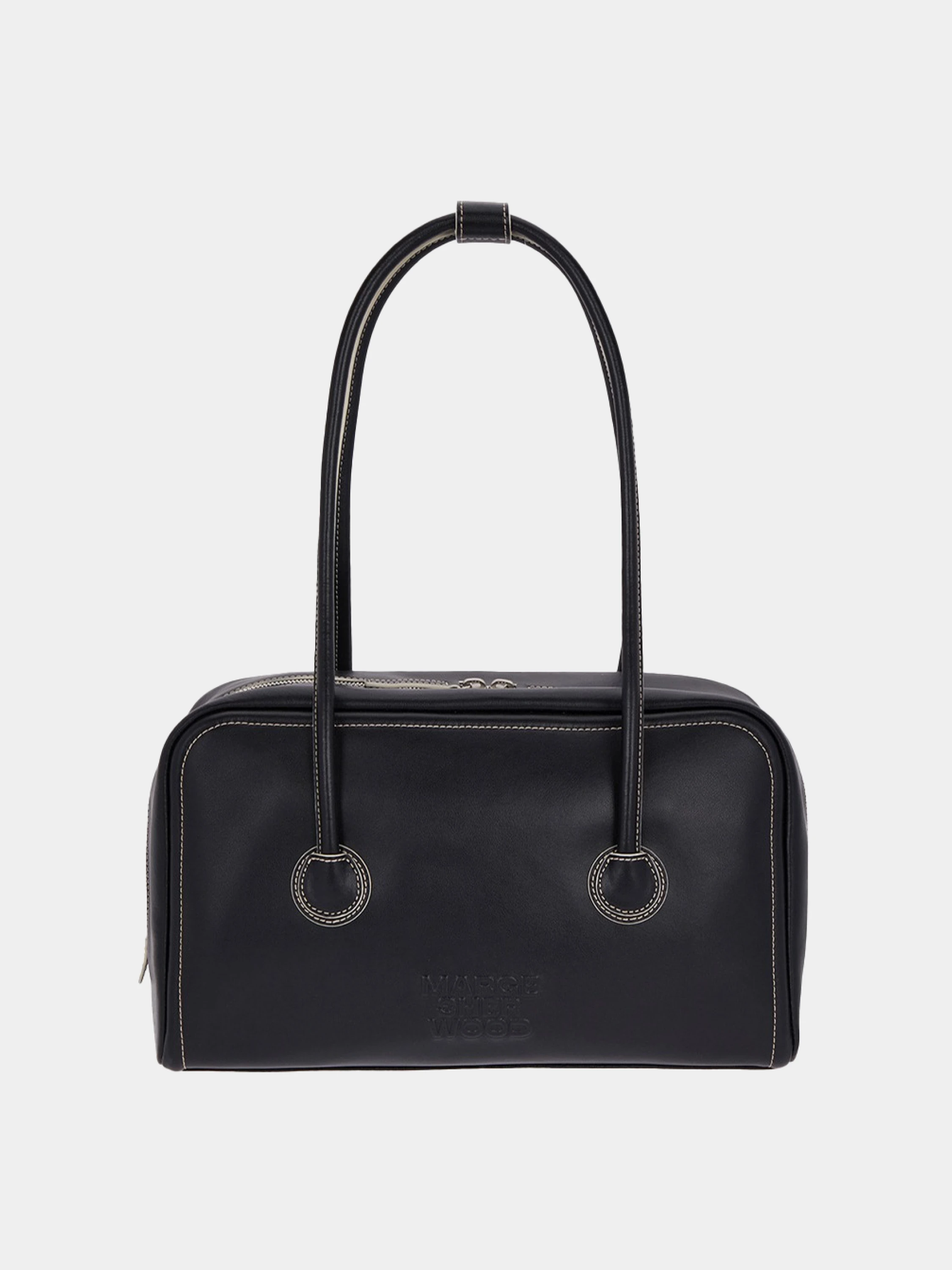 Женская сумка MARGESHERWOOD Soft Boston Black Plain