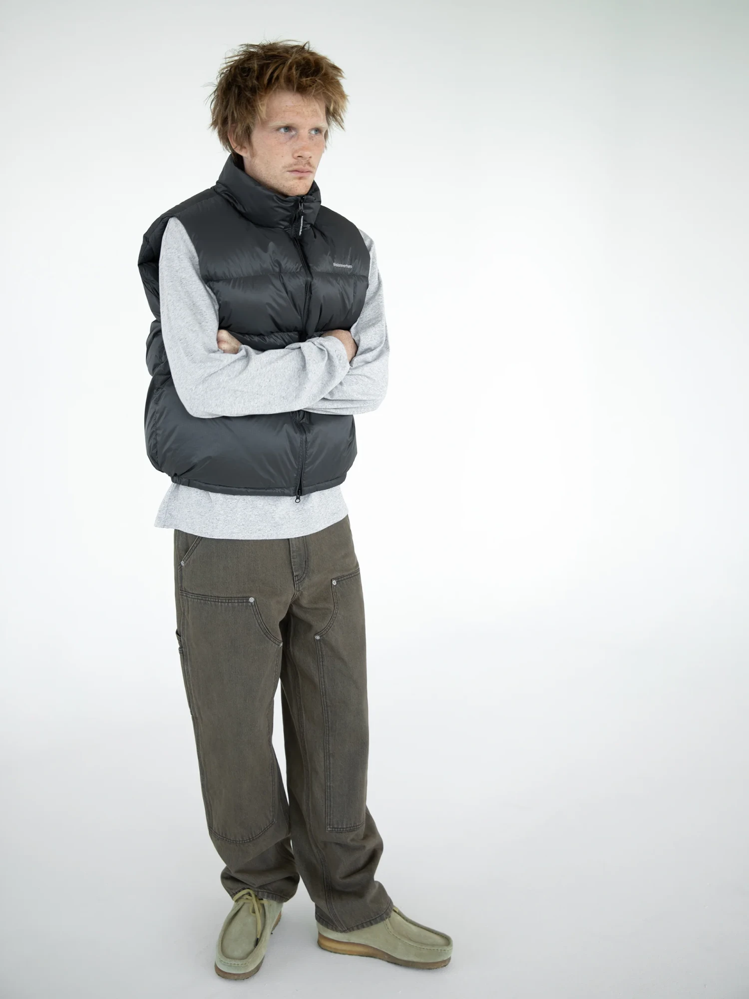 Жилет thisisneverthat Pertex T Down Vest Black