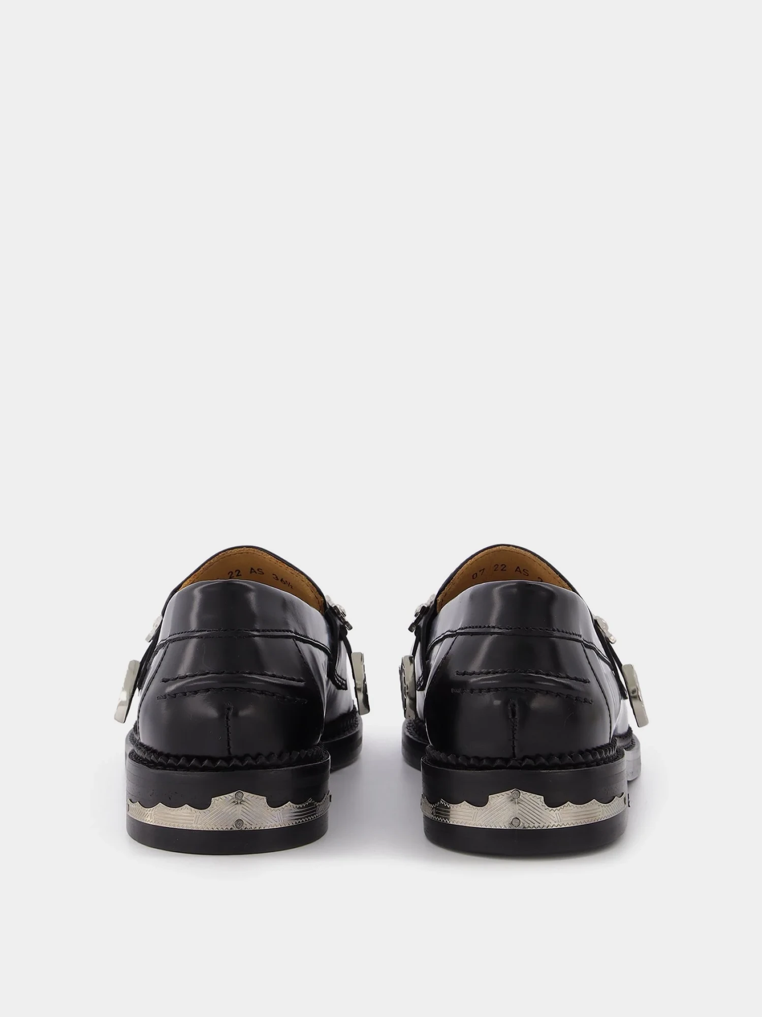 Лоферы TOGA Metal Polido Black