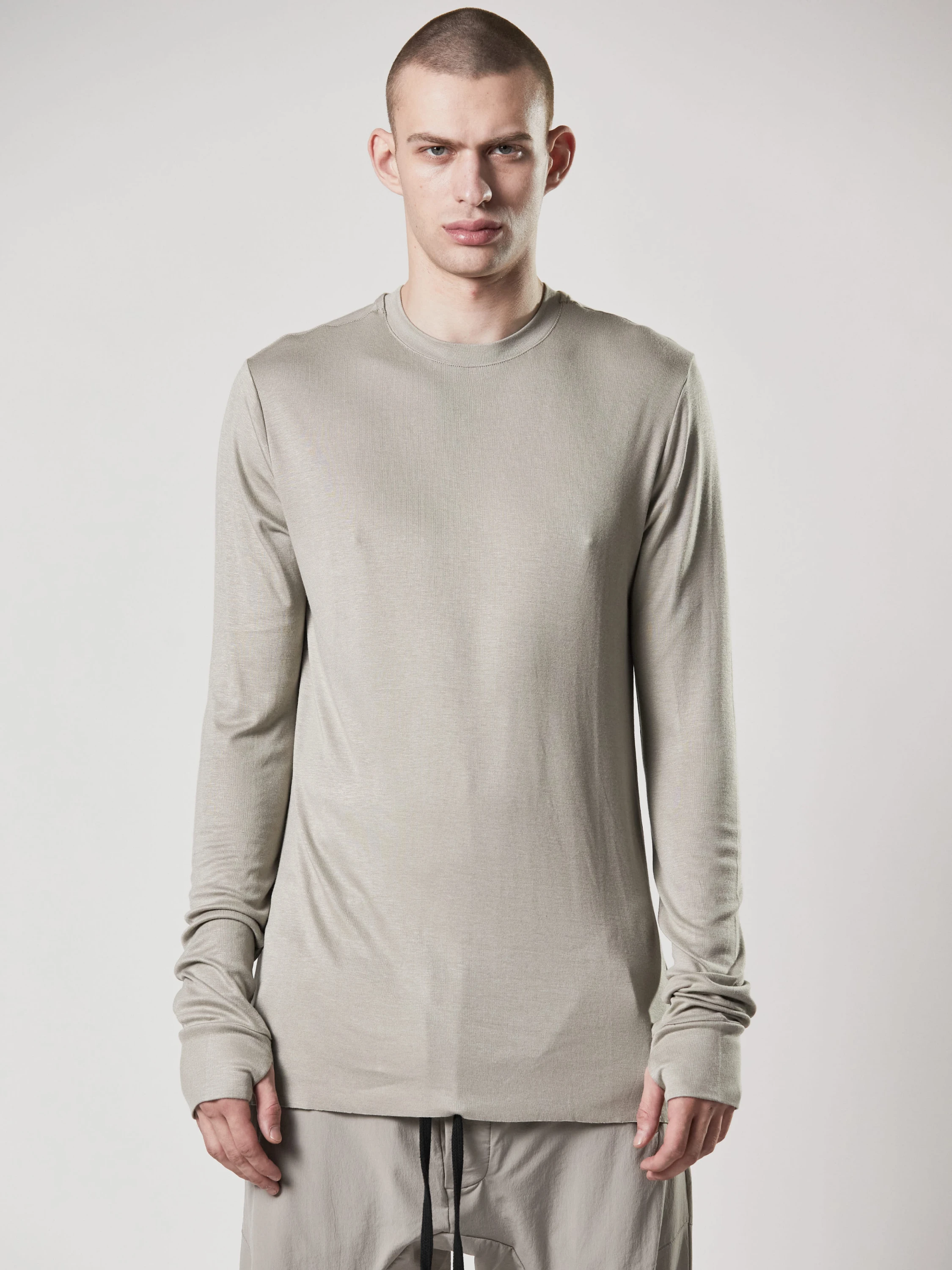Лонгслив thom/krom M TS 814 Moonbeam