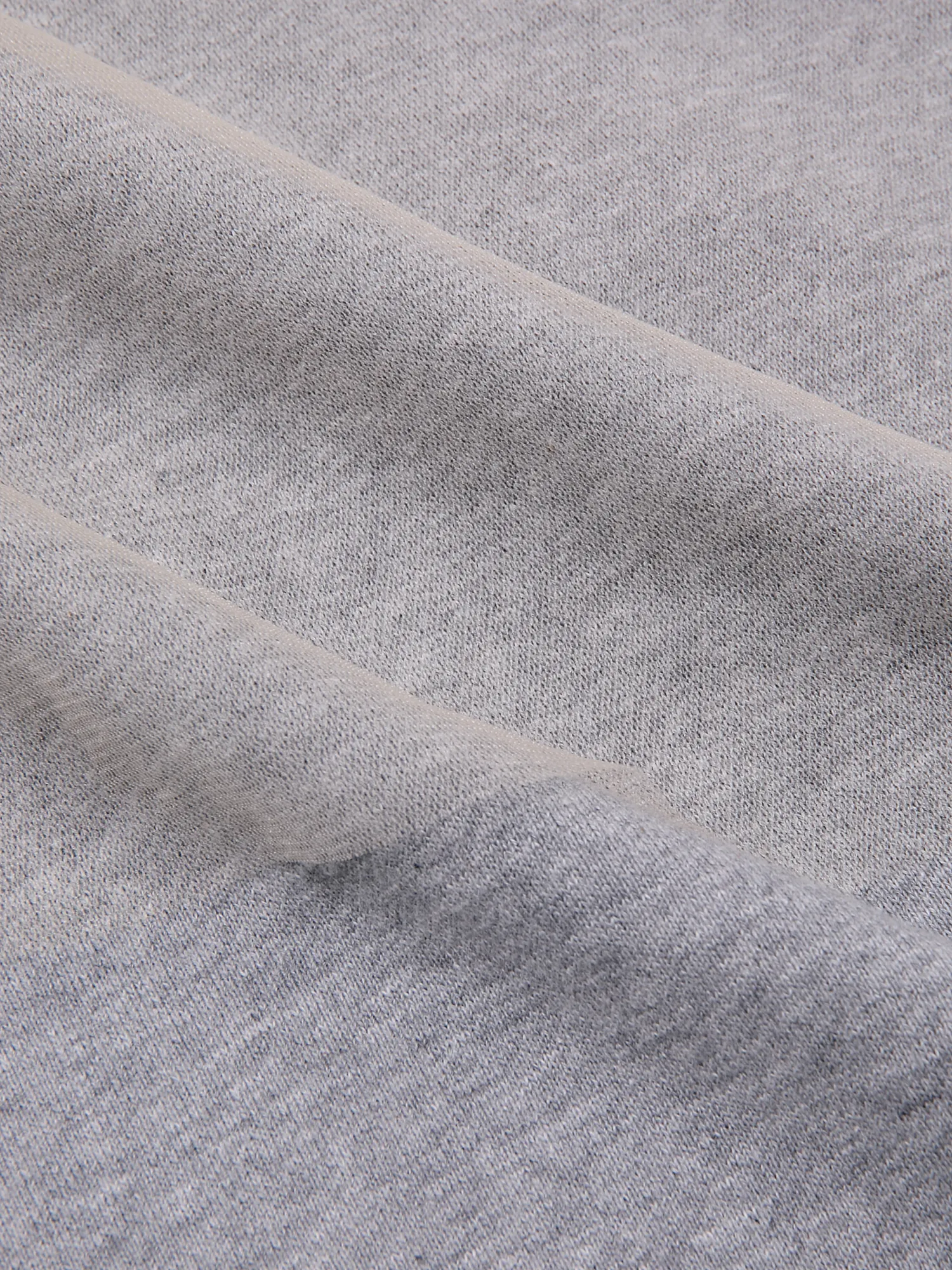 Зип-худи UNDERCOVER Fleece Nylon Tulle Layered Top Grey