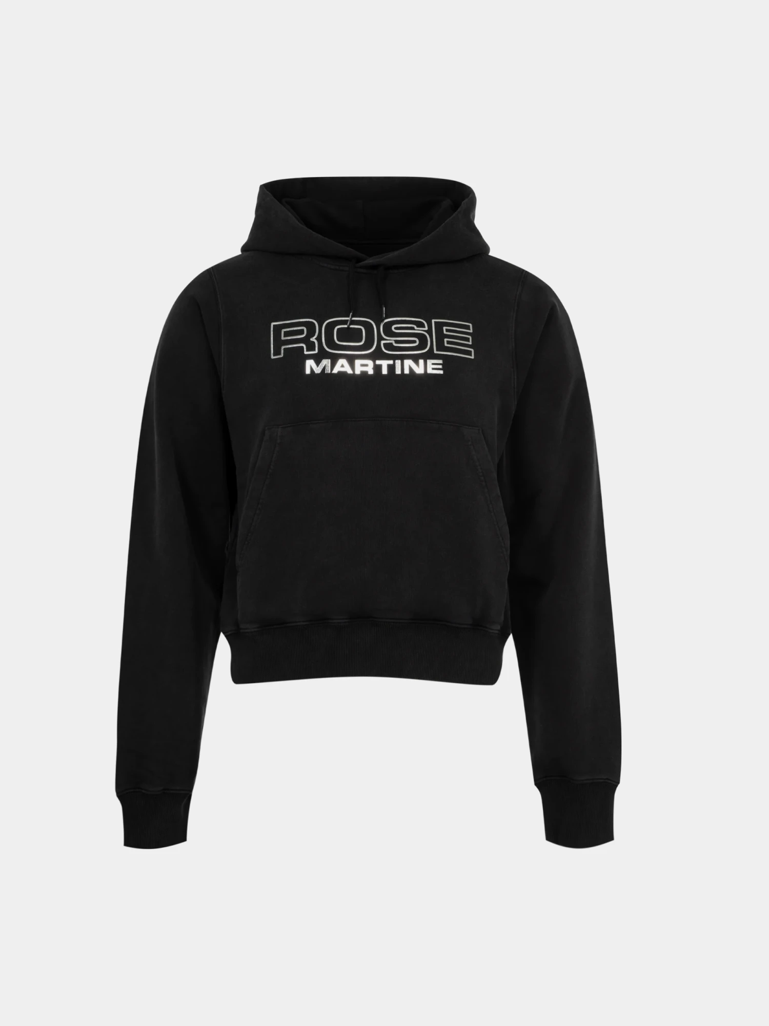 Худи Martine Rose Shrunken Hoodie Black