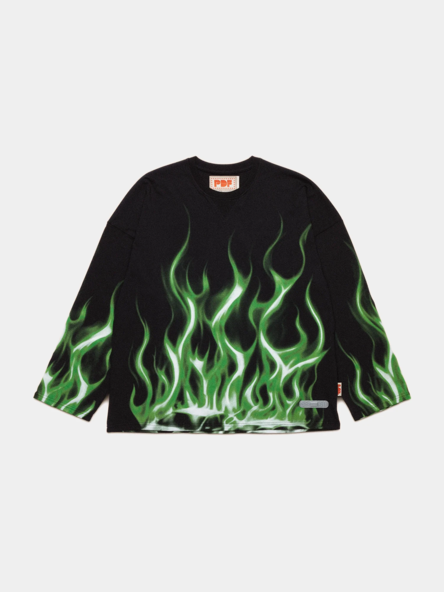 Лонгслив PDF La Flame Longsleeve Black