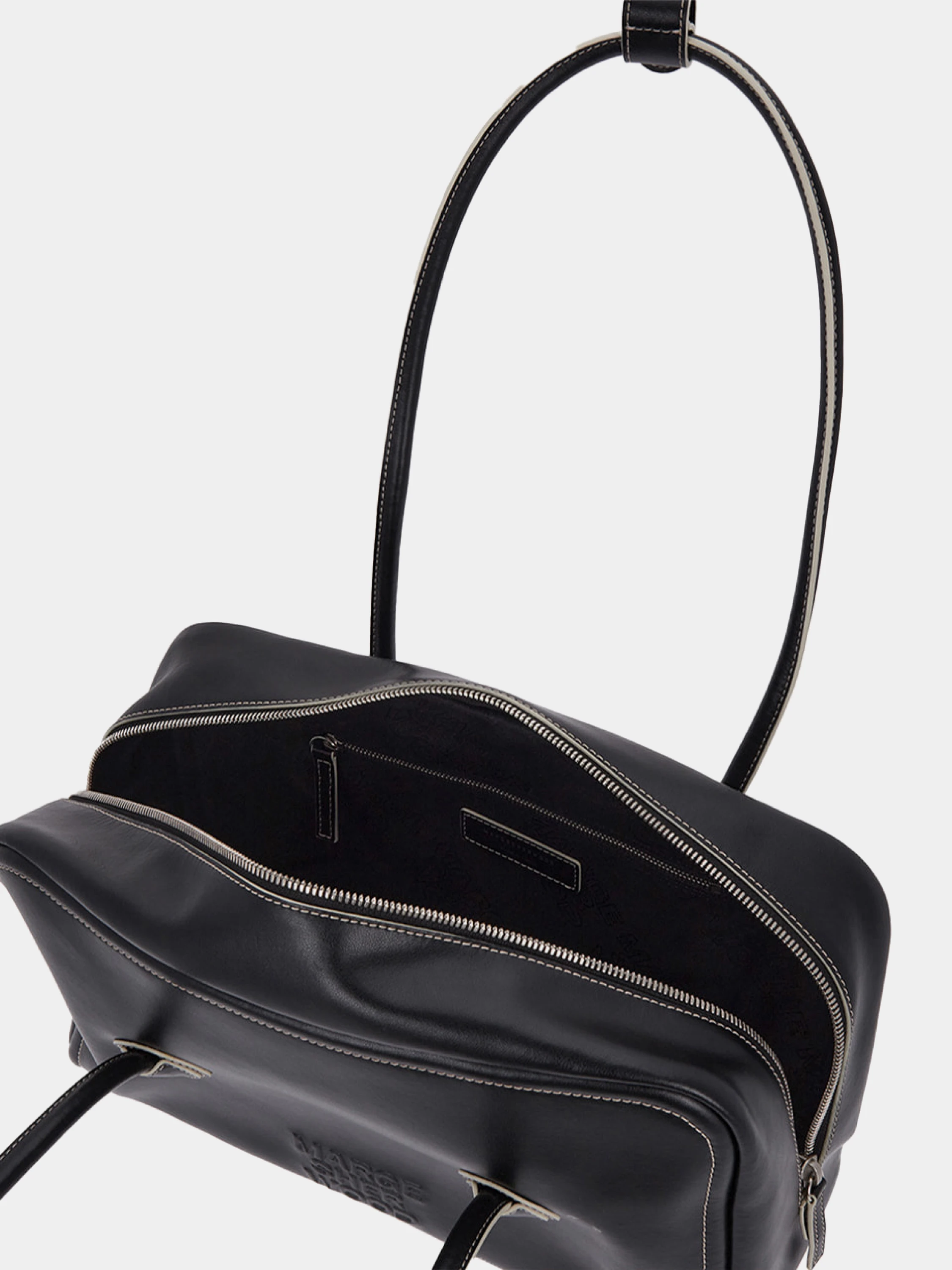 Женская сумка MARGESHERWOOD Soft Boston Black Plain