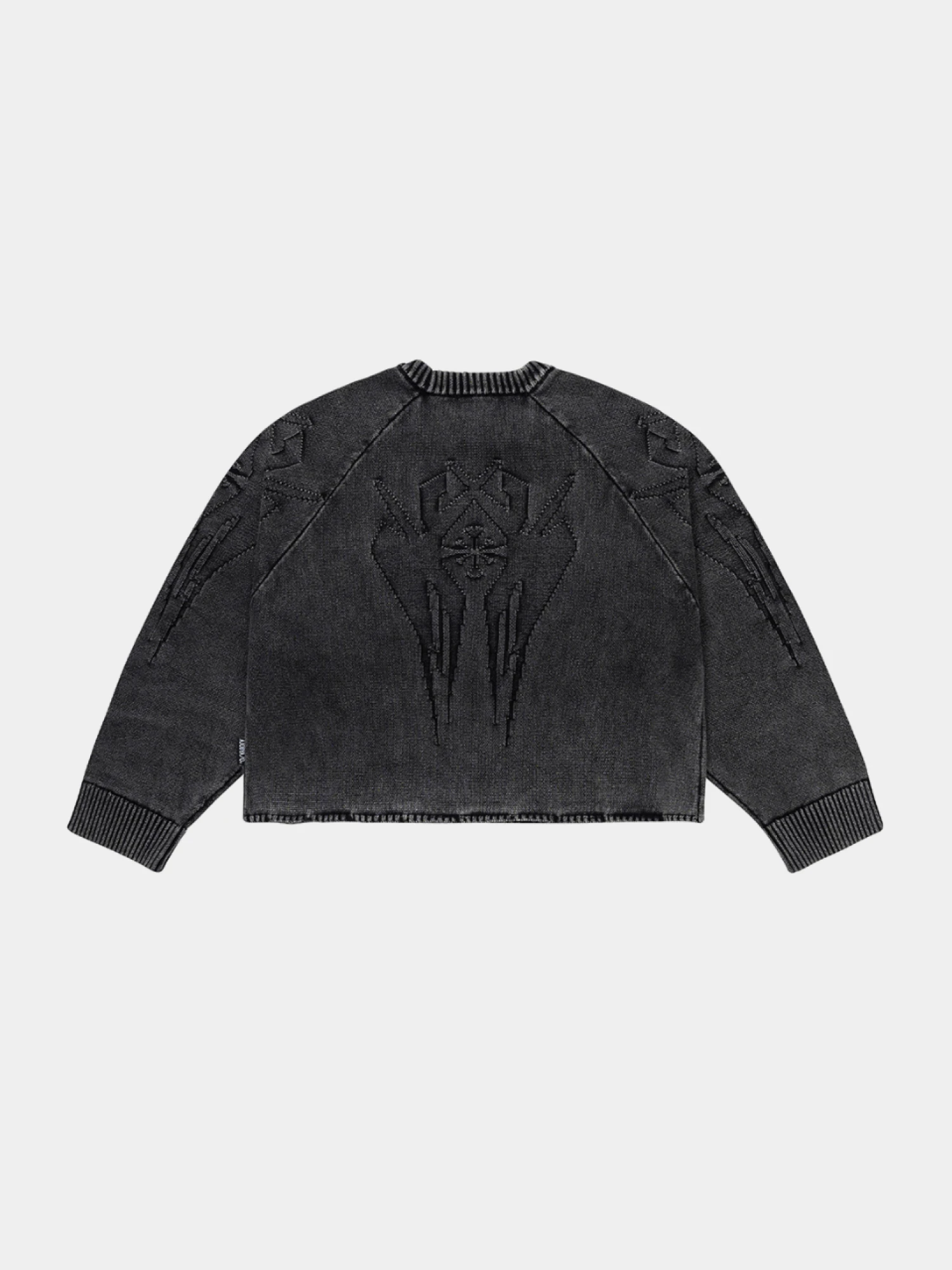 Свитер AJOBYAJO Cross Symbol Cropped Charcoal