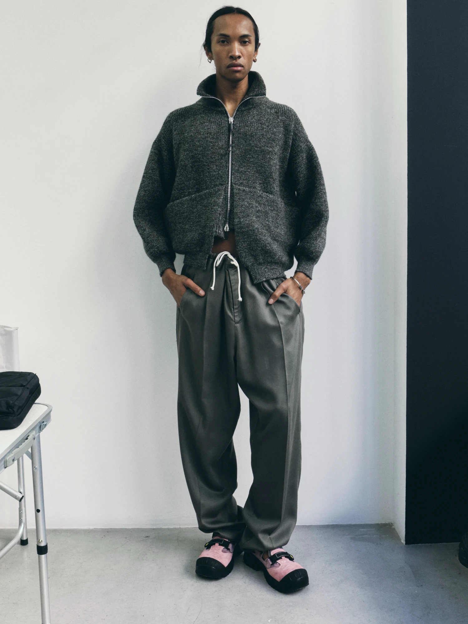 Кардиган Magliano Elettricista Knit Grey