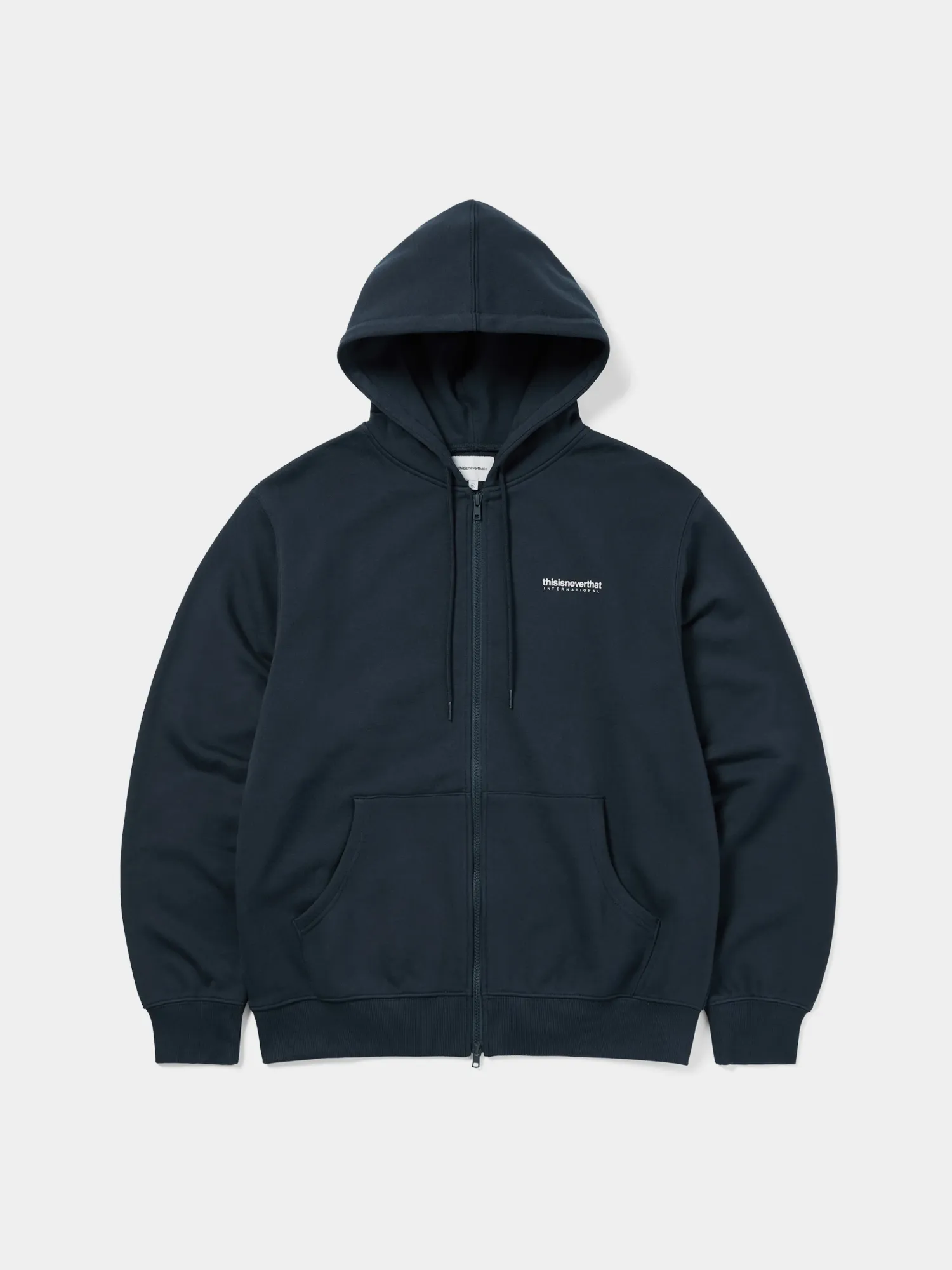 Зип-худи thisisneverthat INTL. Logo Zip Up Navy