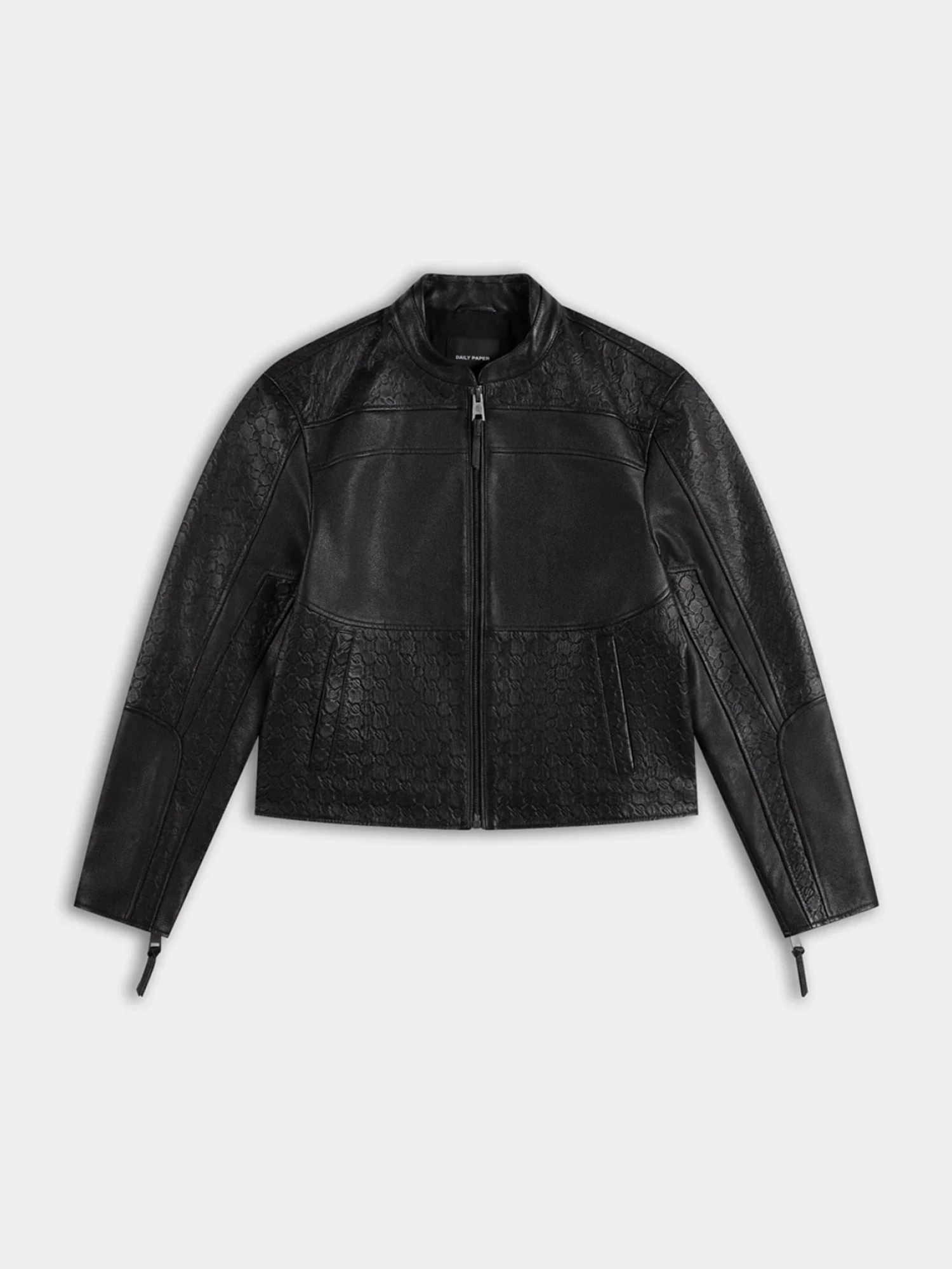 Кожаная куртка Daily Paper Structured Leather Black