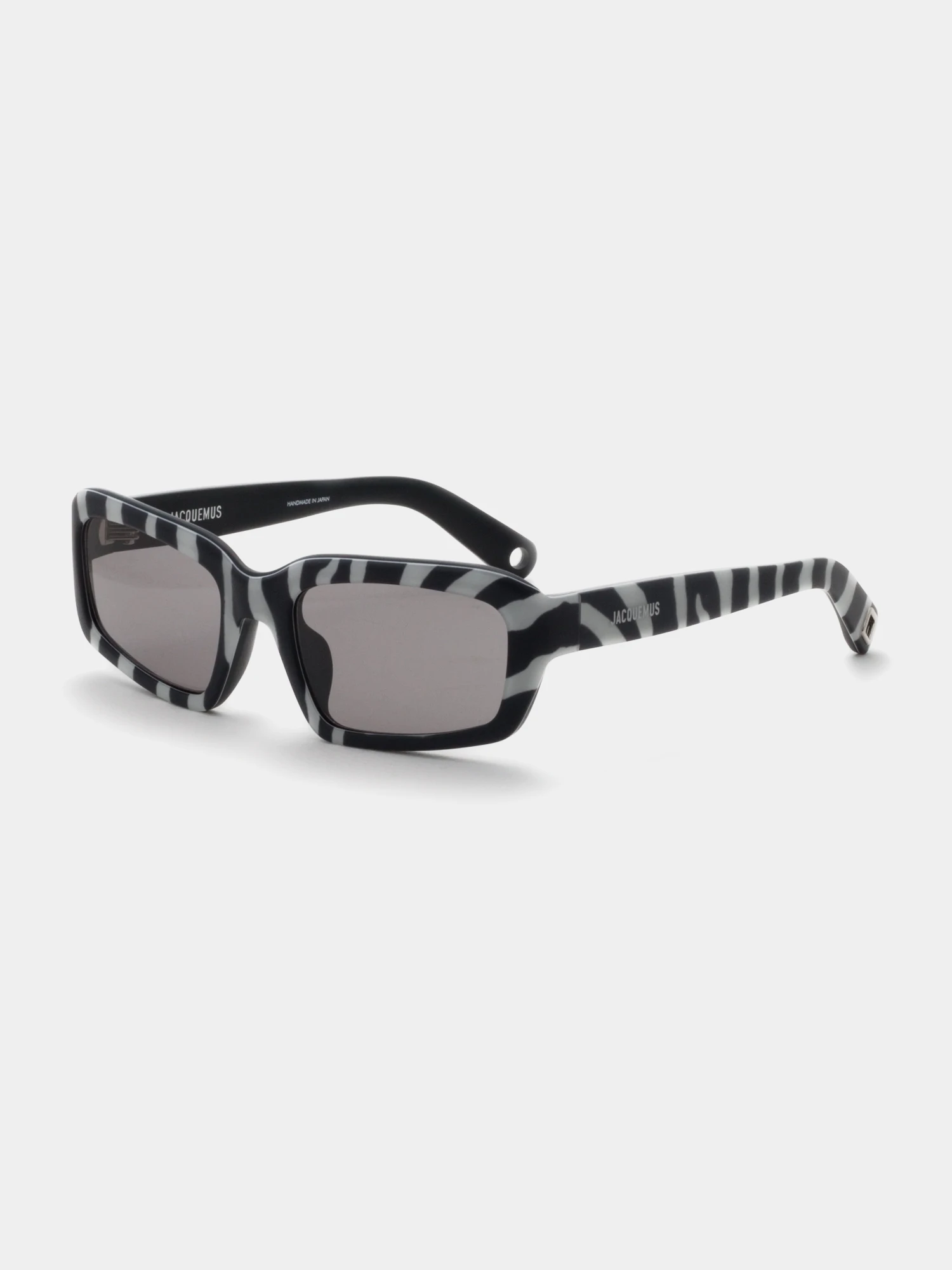 Очки JACQUEMUS Marino Matt Black and Zebra