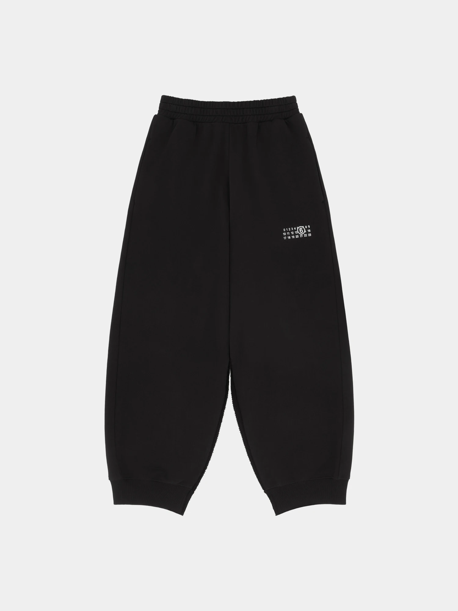 Женские брюки MM6 Maison Margiela Numeric Black