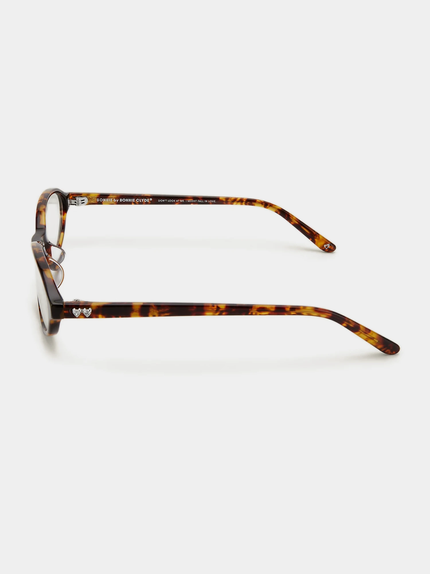 Очки Bonnie Clyde Baby Tortoise & Clear Lens