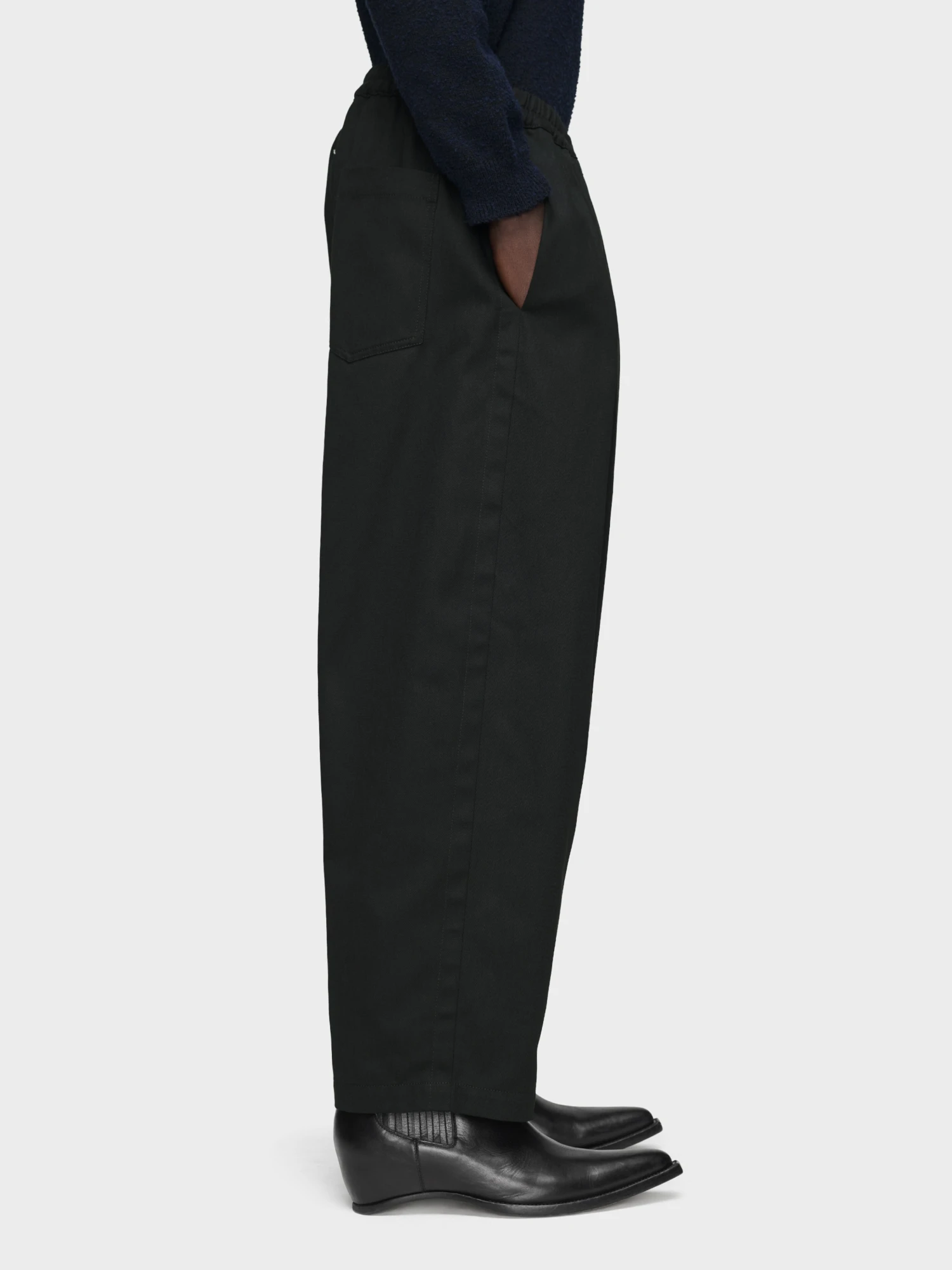 Брюки MM6 Maison Margiela Dropped Rise Black