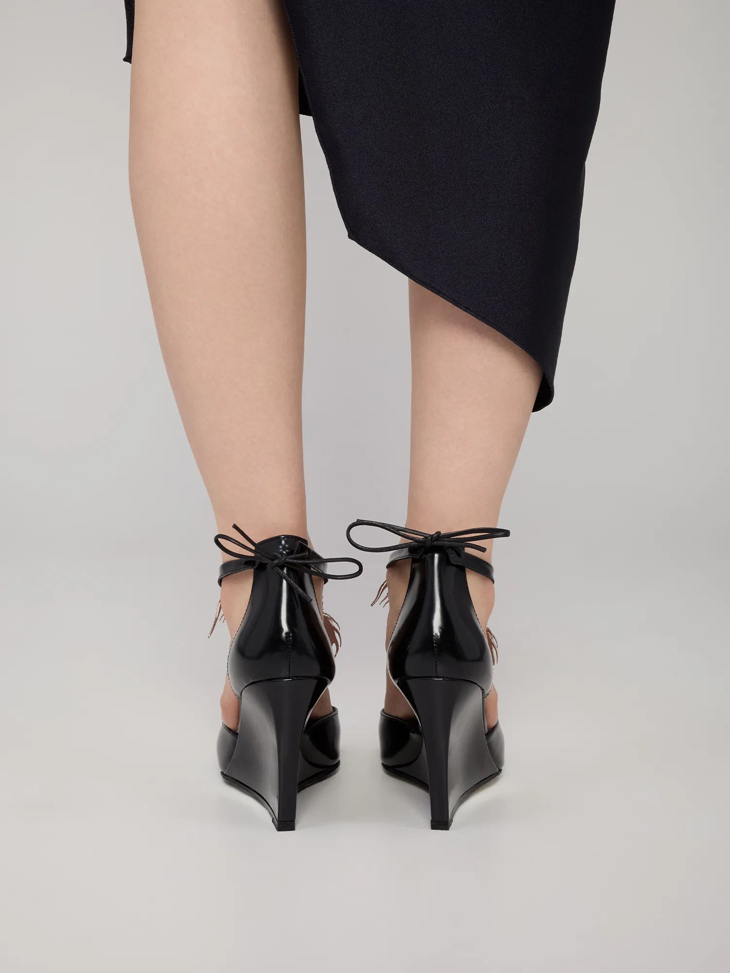 Женские туфли Coperni Dragon Wedge Pump Black