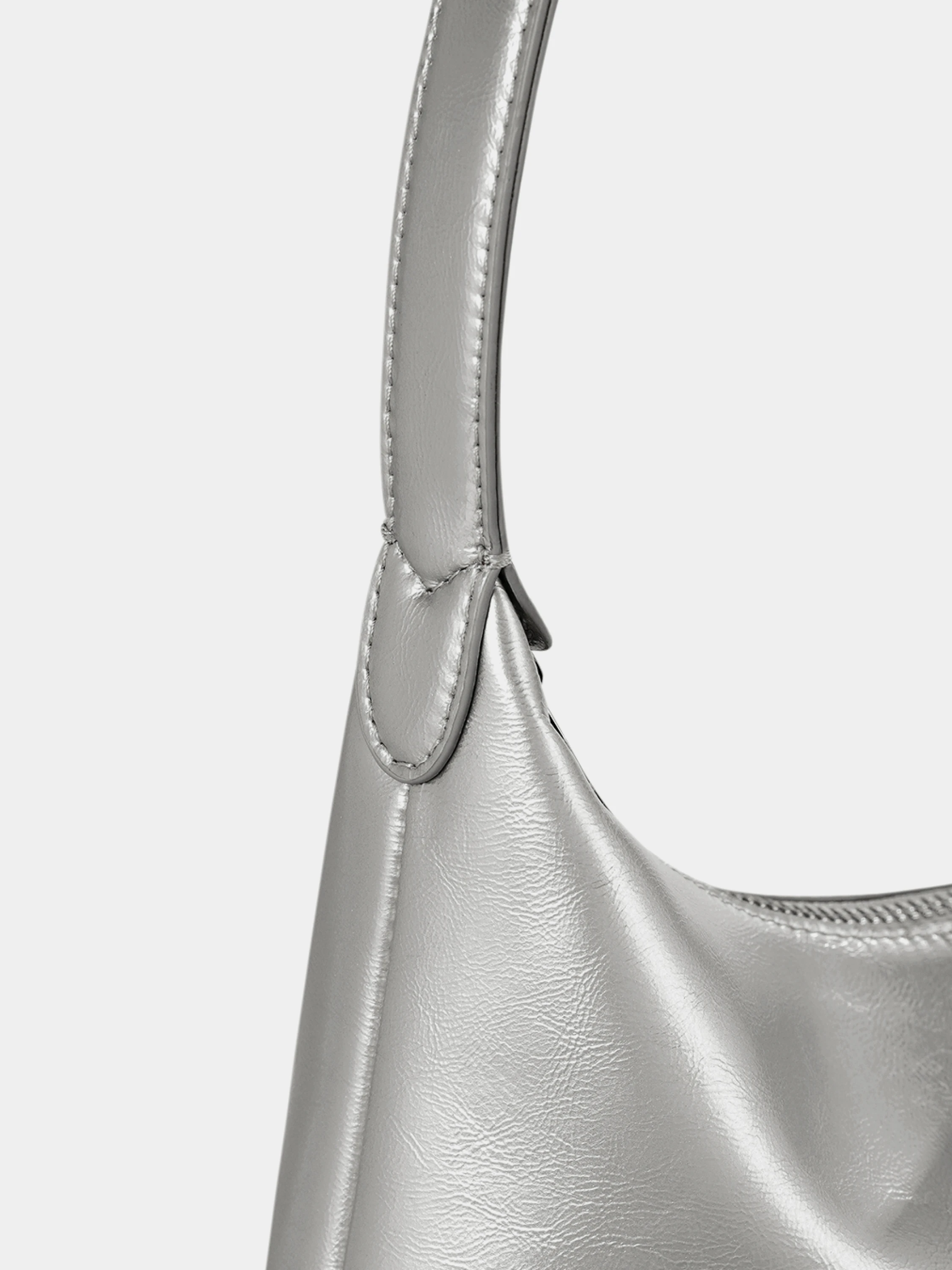 Женская сумка STAND OIL Plump Bag Silver