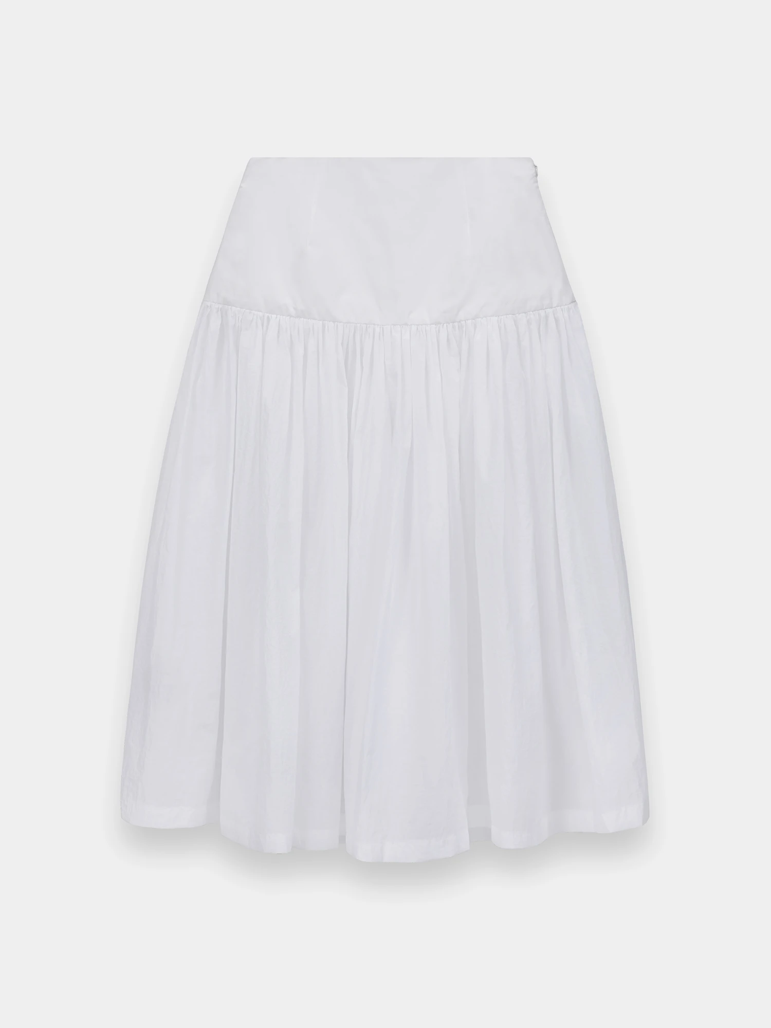Женские брюки AMOMENTO Shirring Culotte White