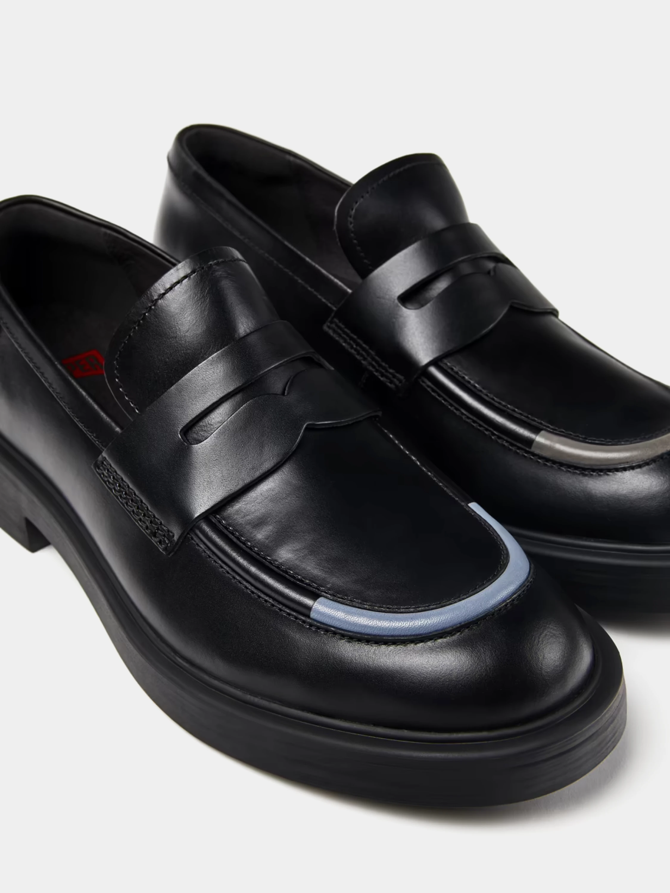 Лоферы Camper Twins Leather Black