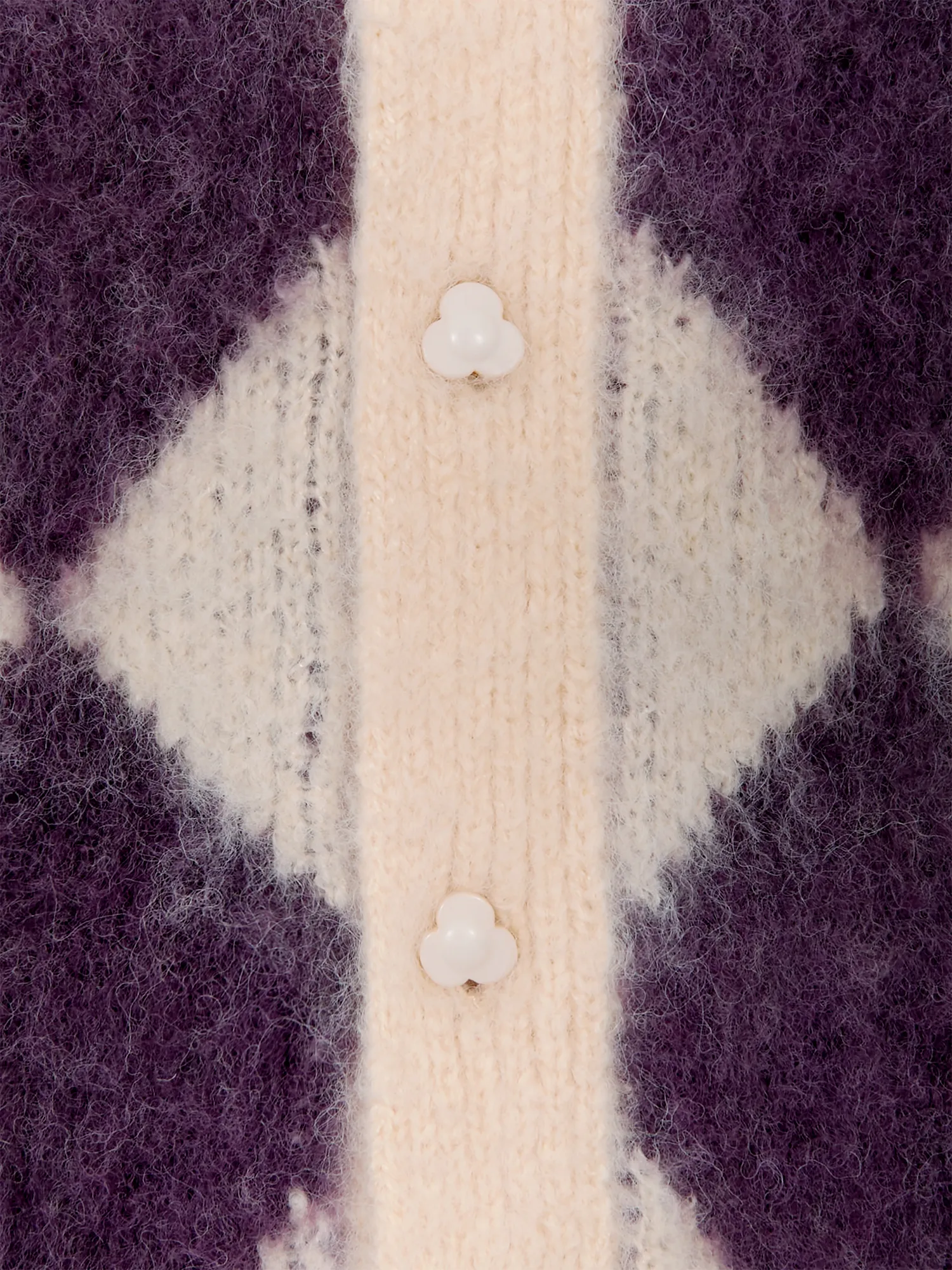 Кардиган Studio Slow x Daze Exclusive Devil Logo Purple