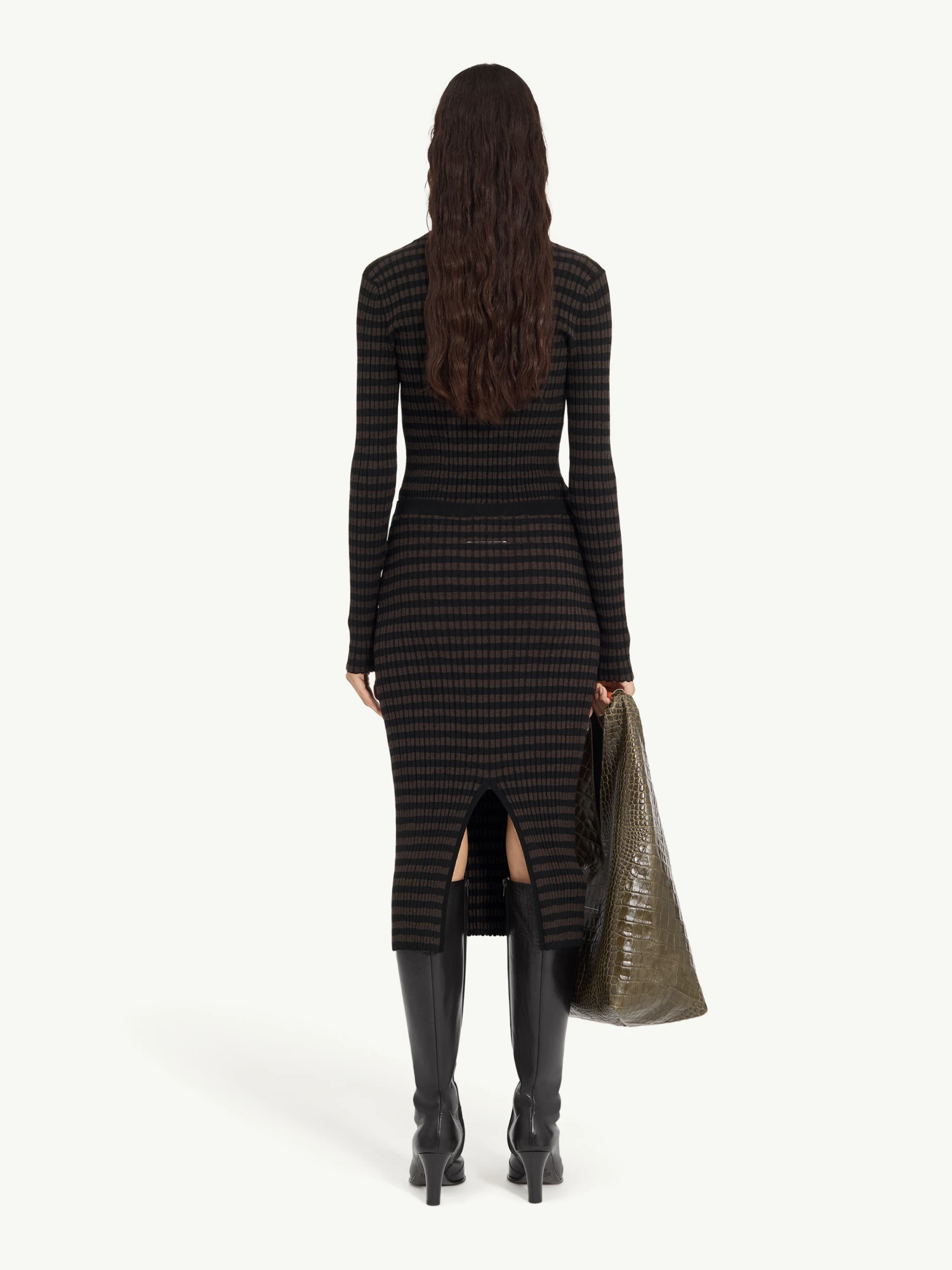 Женская юбка MM6 Maison Margiela Midi Black