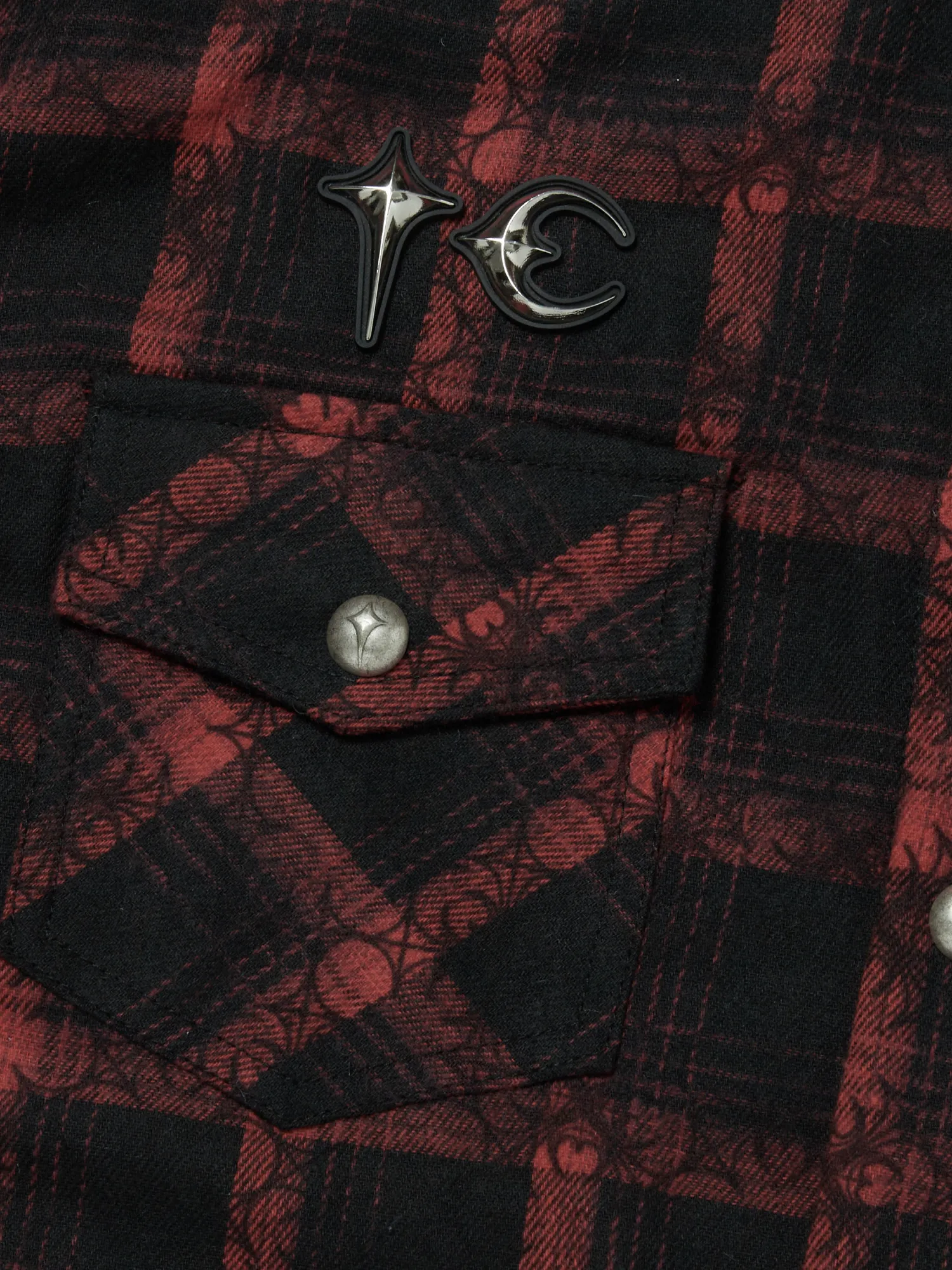 Рубашка Thug Club TC All Over Pattern Red