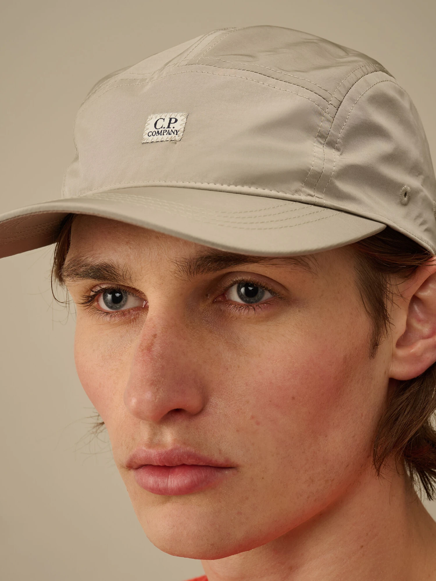 Кепка C.P. Company Chrome-R Panelled Cap Vintage Khaki