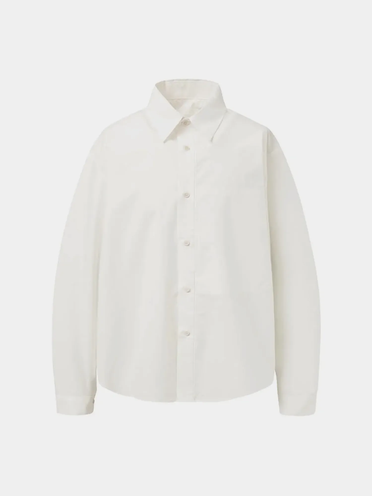 Рубашка AMOMENTO Basic Pocket  Ivory