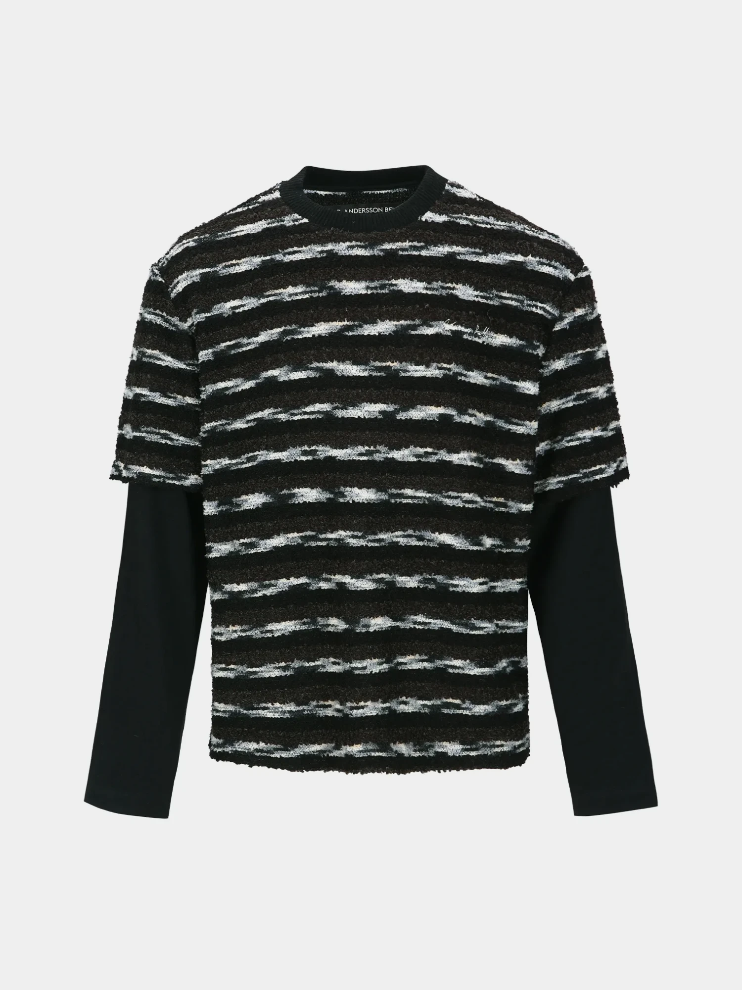 Cвитер Andersson Bell Stripe Layered Black/Brown
