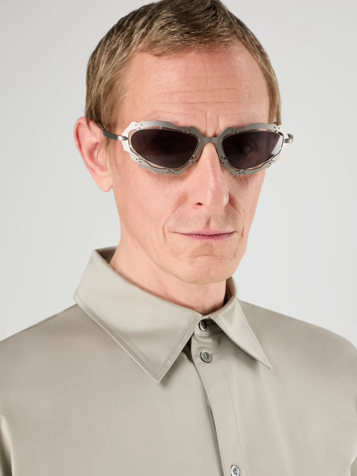 Очки CAMPERLAB Nopea Silver Brushed Metal