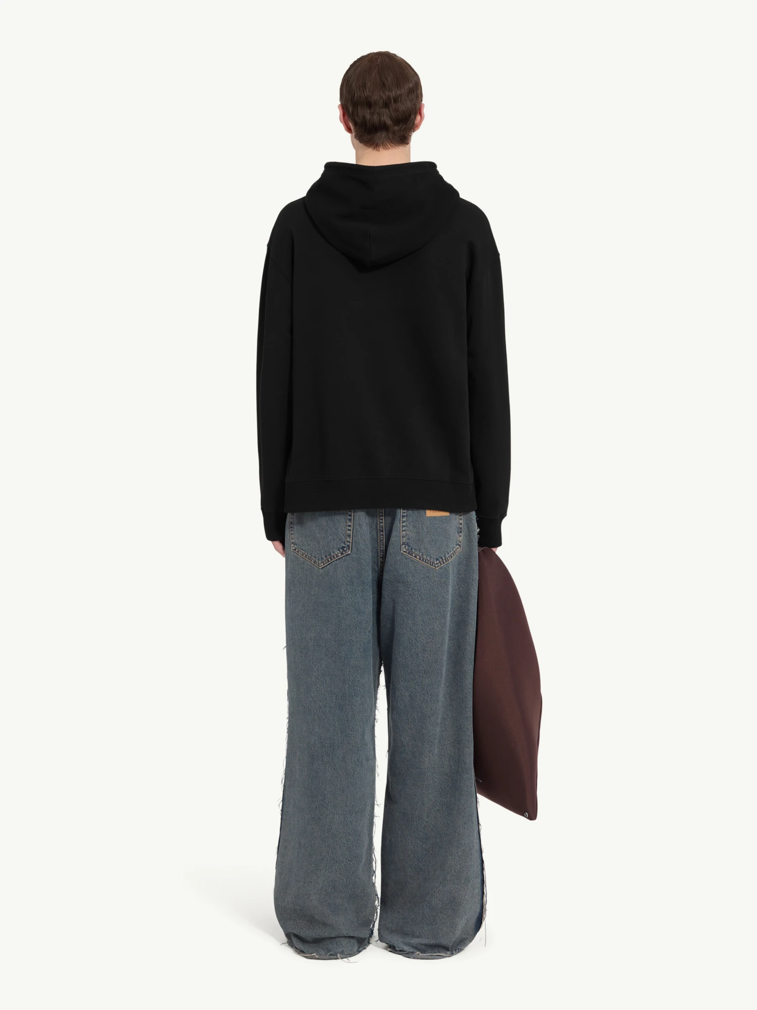 Худи MM6 Maison Margiela Numeric Logo Black