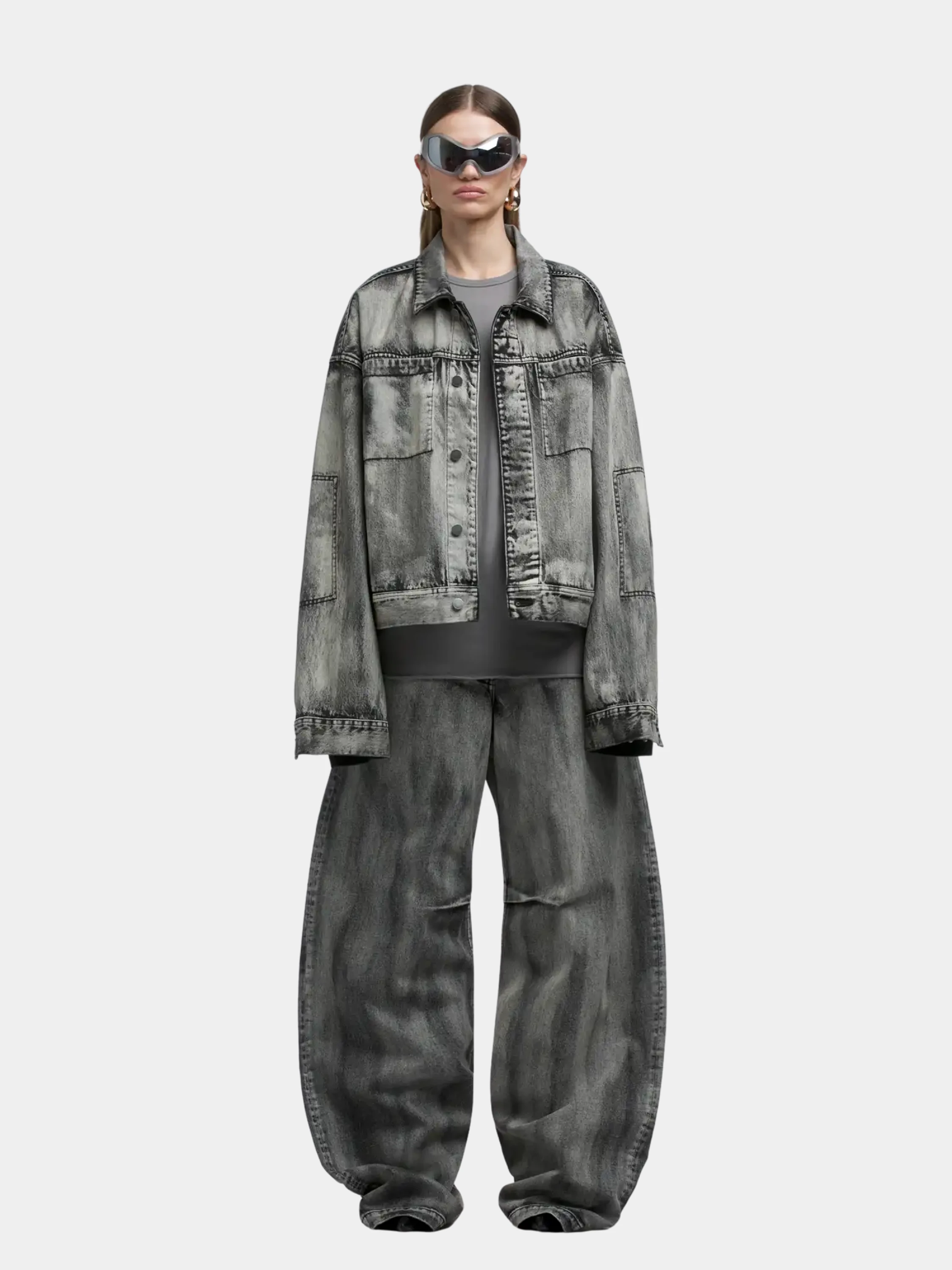 Джинсы entire studios Gem Jeans Chargrill