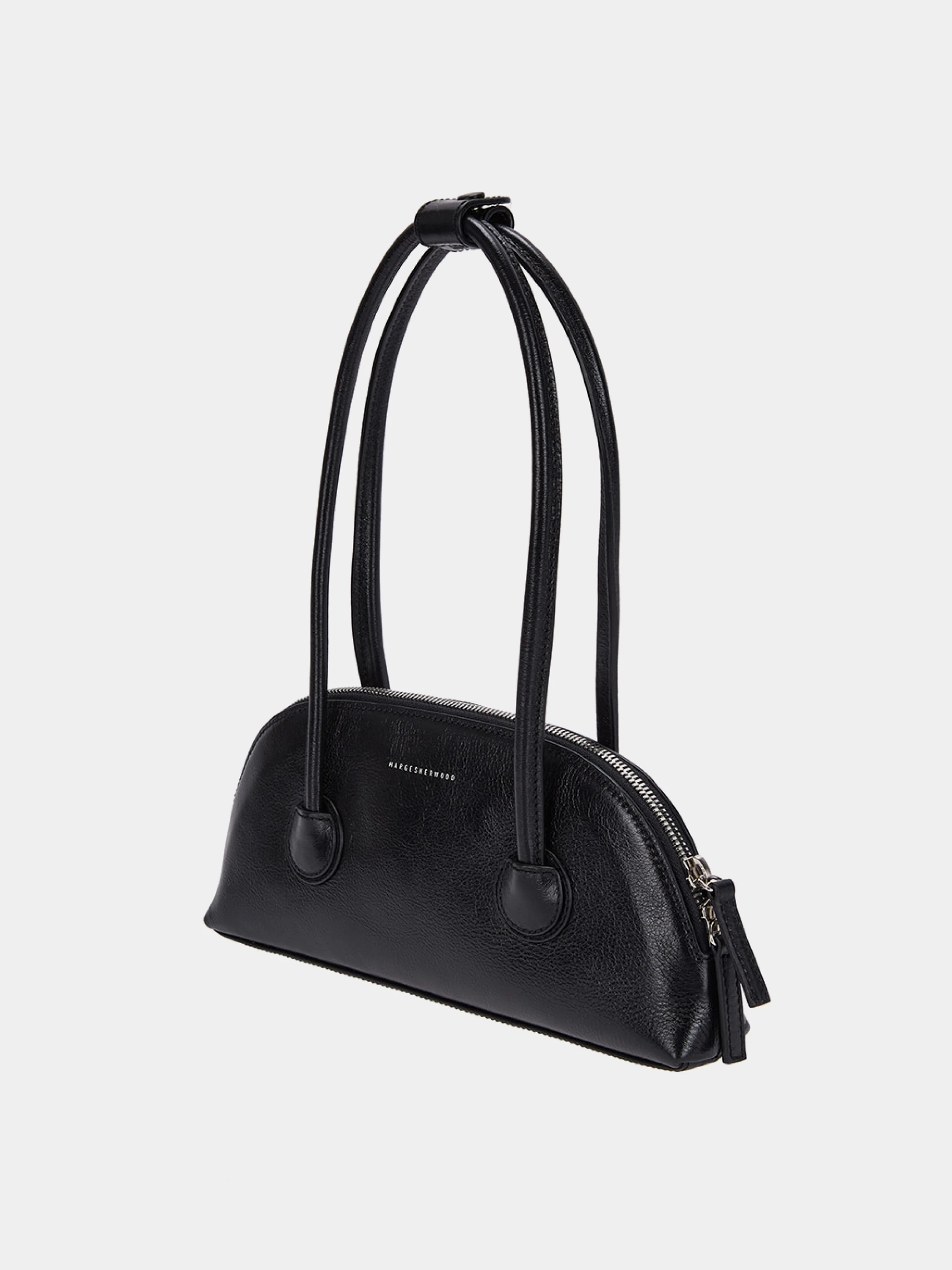 Женская сумка MARGESHERWOOD Bessette Shoulder Black Glossy