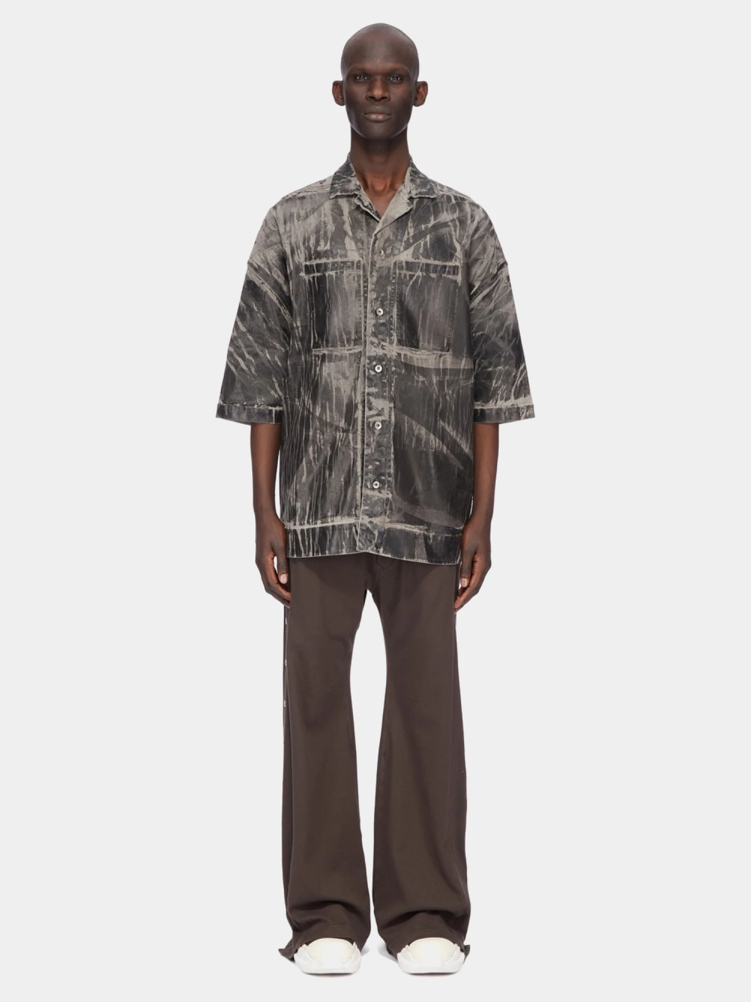 Брюки RICK OWENS DRKSHDW Pusher Dark Dust