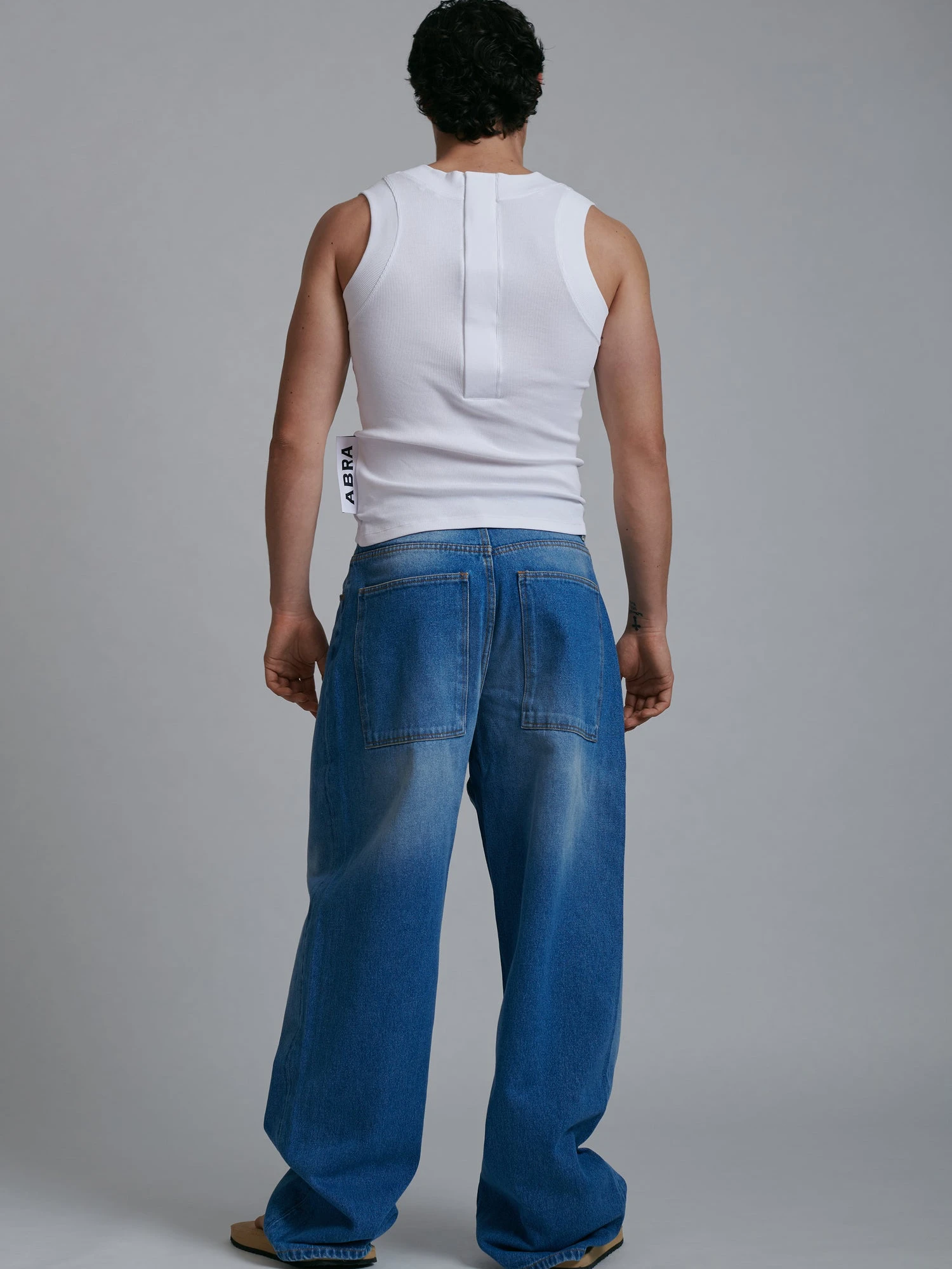 Женский топ ABRA Toy Tank Top White