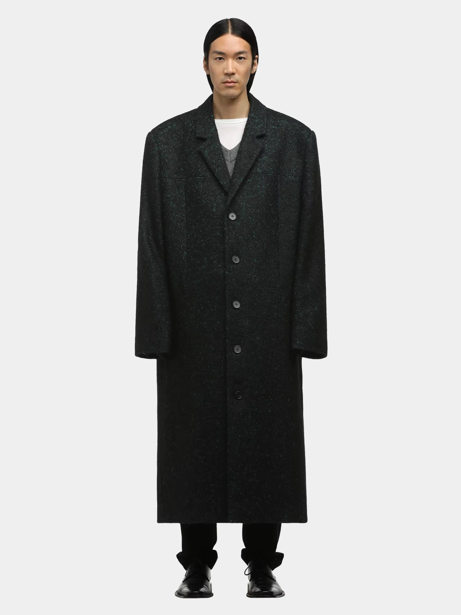 Пальто entire studios Structured Cypress Black