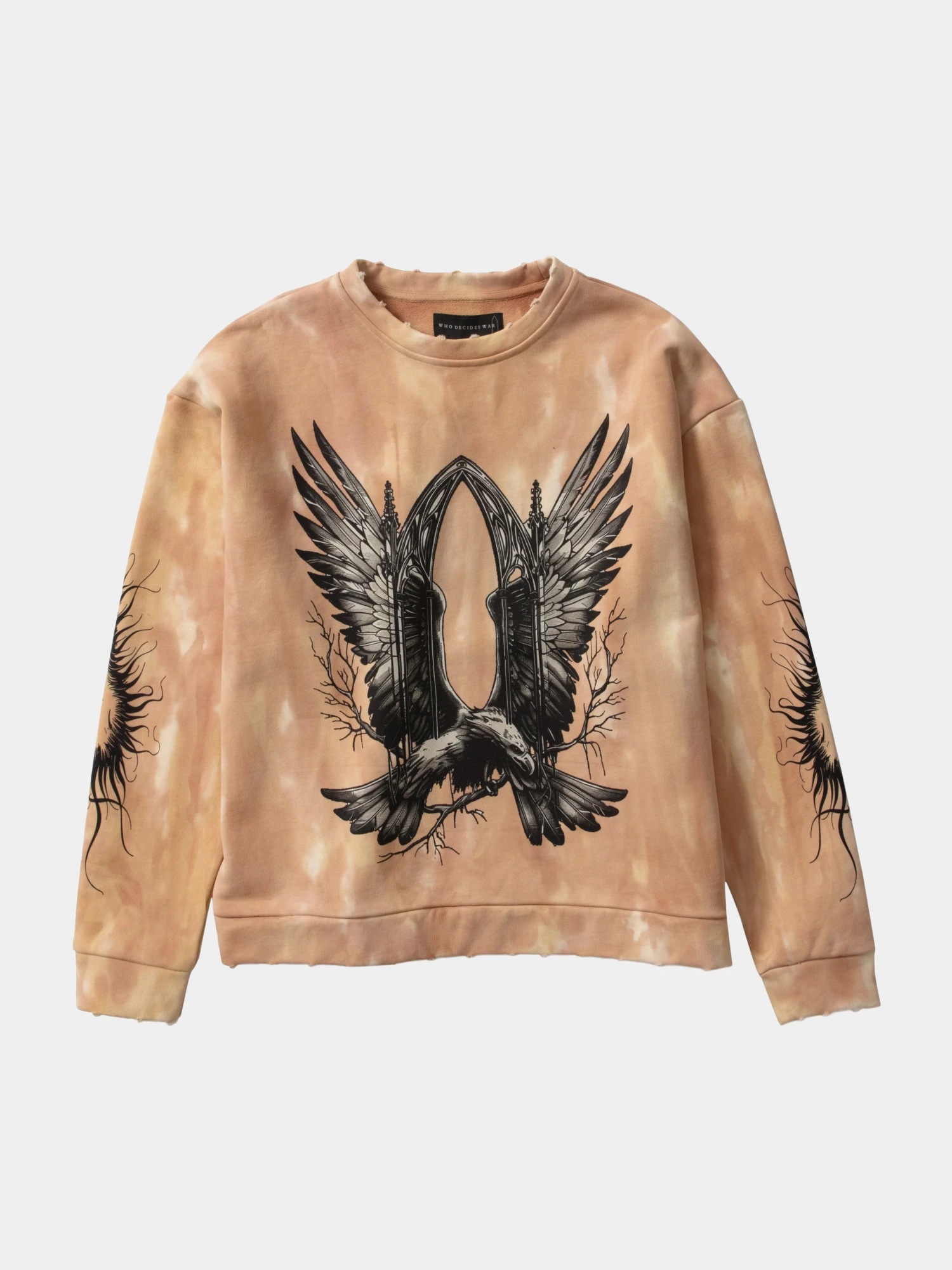 Свитшот WHO DECIDES WAR Soaring Window Crewneck Tan