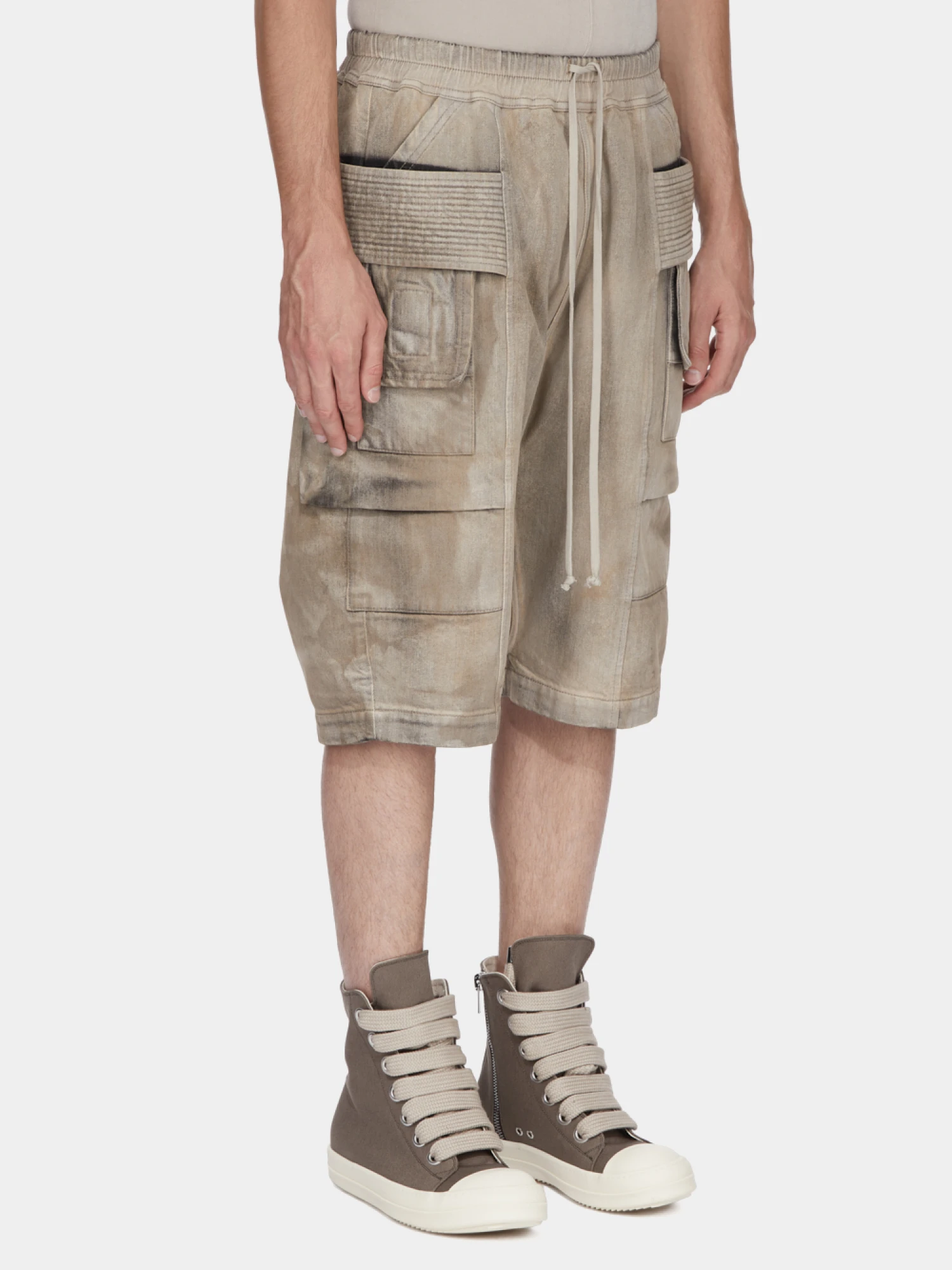 Шорты RICK OWENS DRKSHDW Creath Cargo Dust