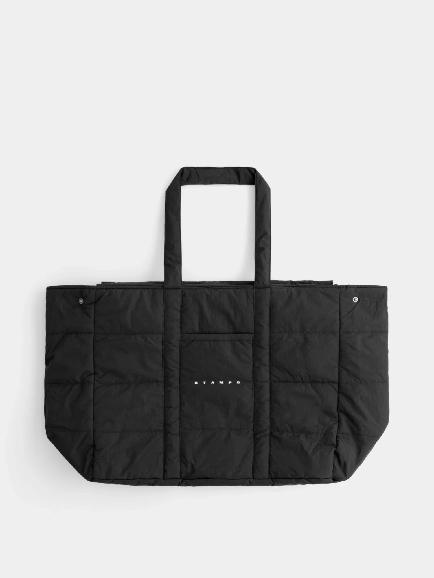 Тоут Stampd Oversized Zip Puffer Black