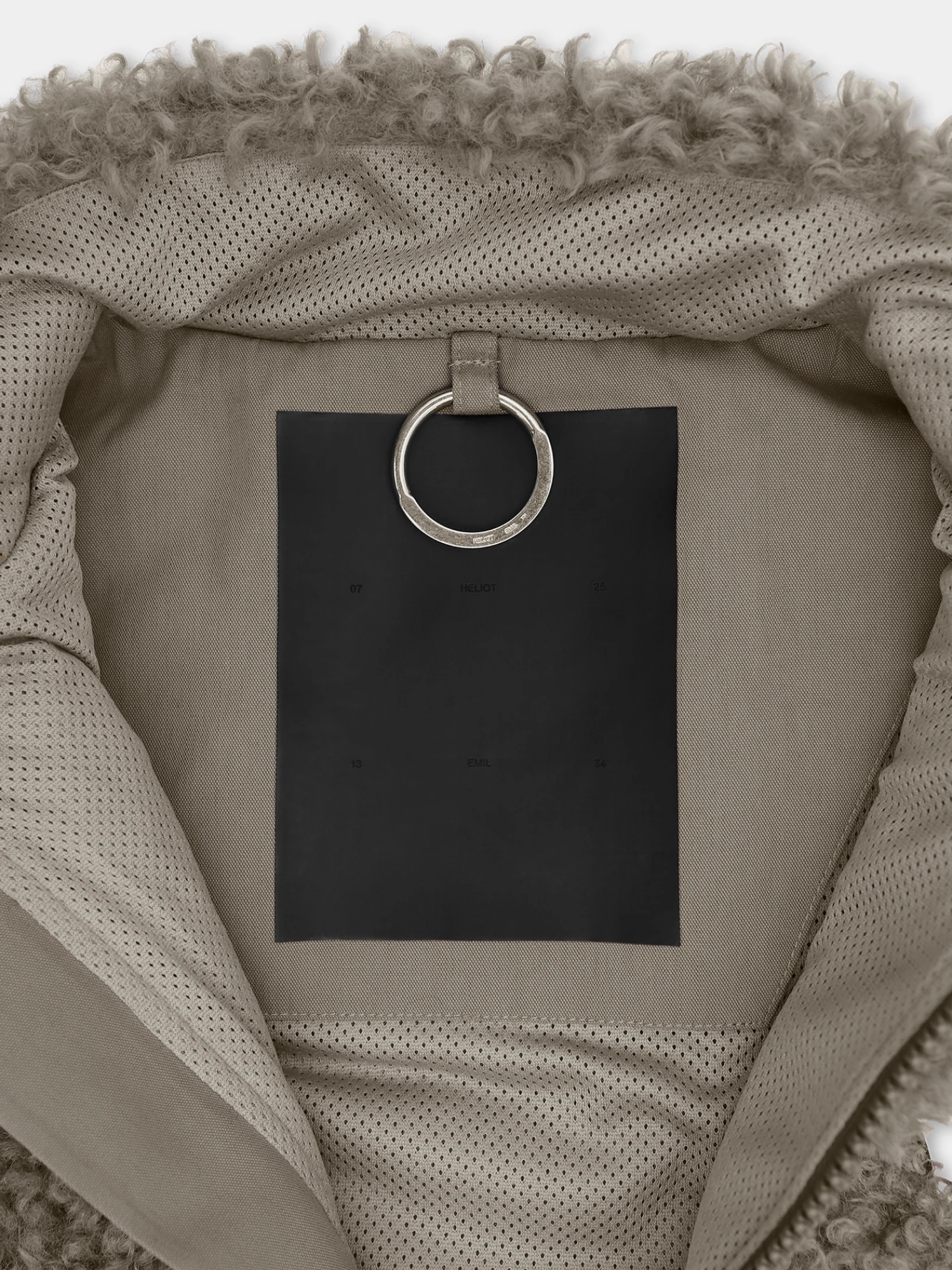 Флисовая куртка HELIOT EMIL Chiaroscuro Dark Stone