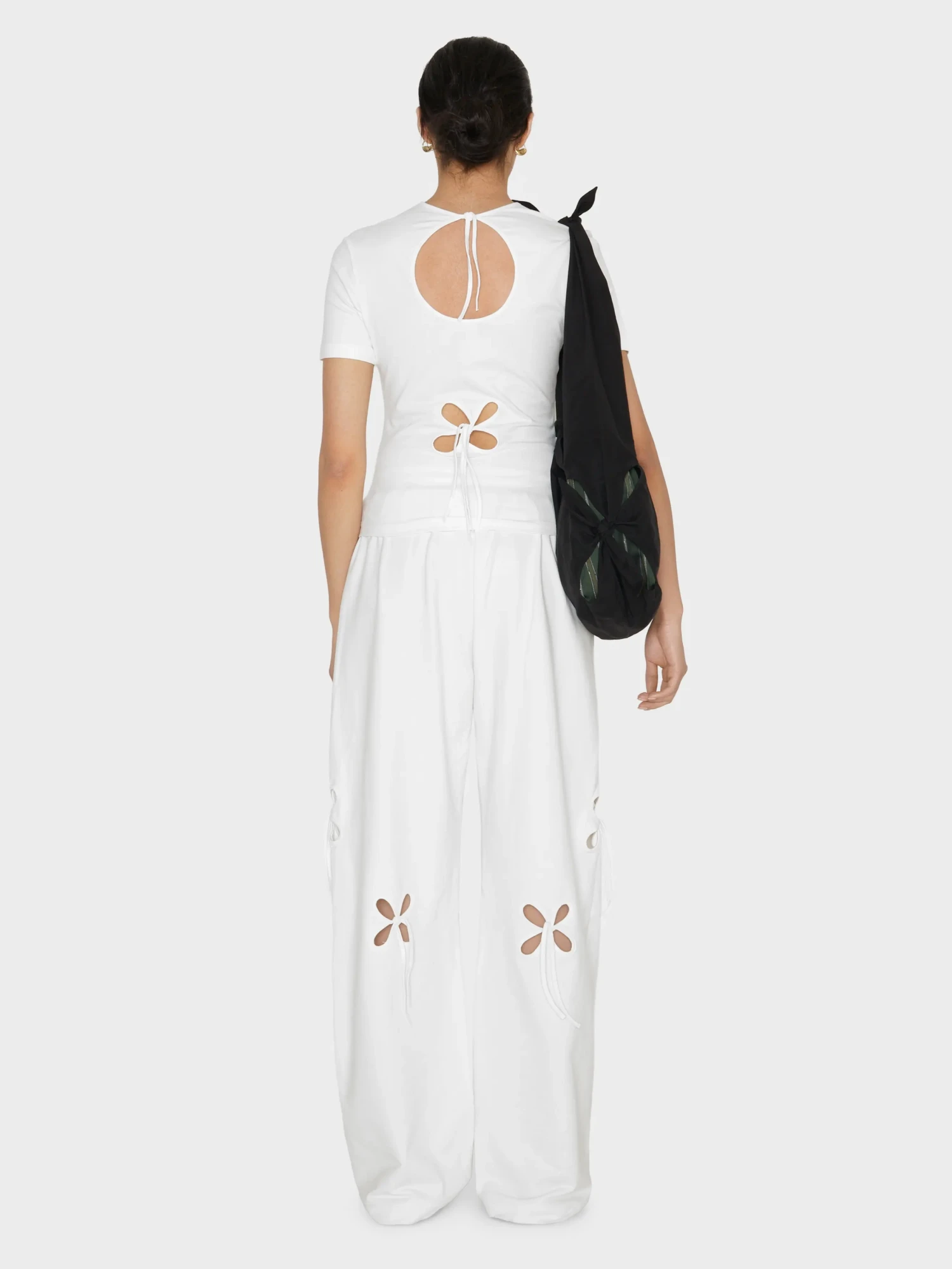 Женская футболка J.KIM Petal Fitted White