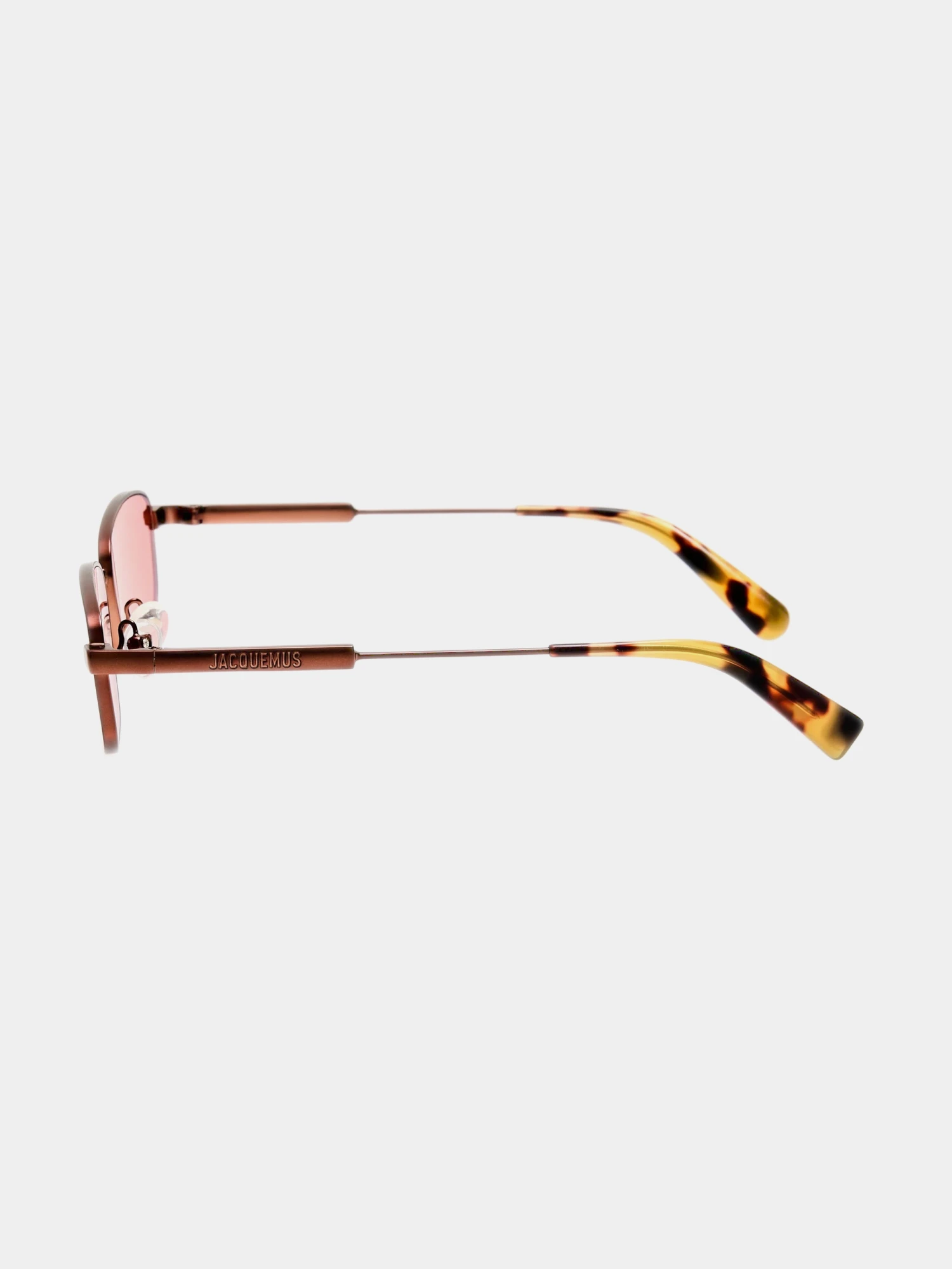 Очки JACQUEMUS Sera Metallic Brown