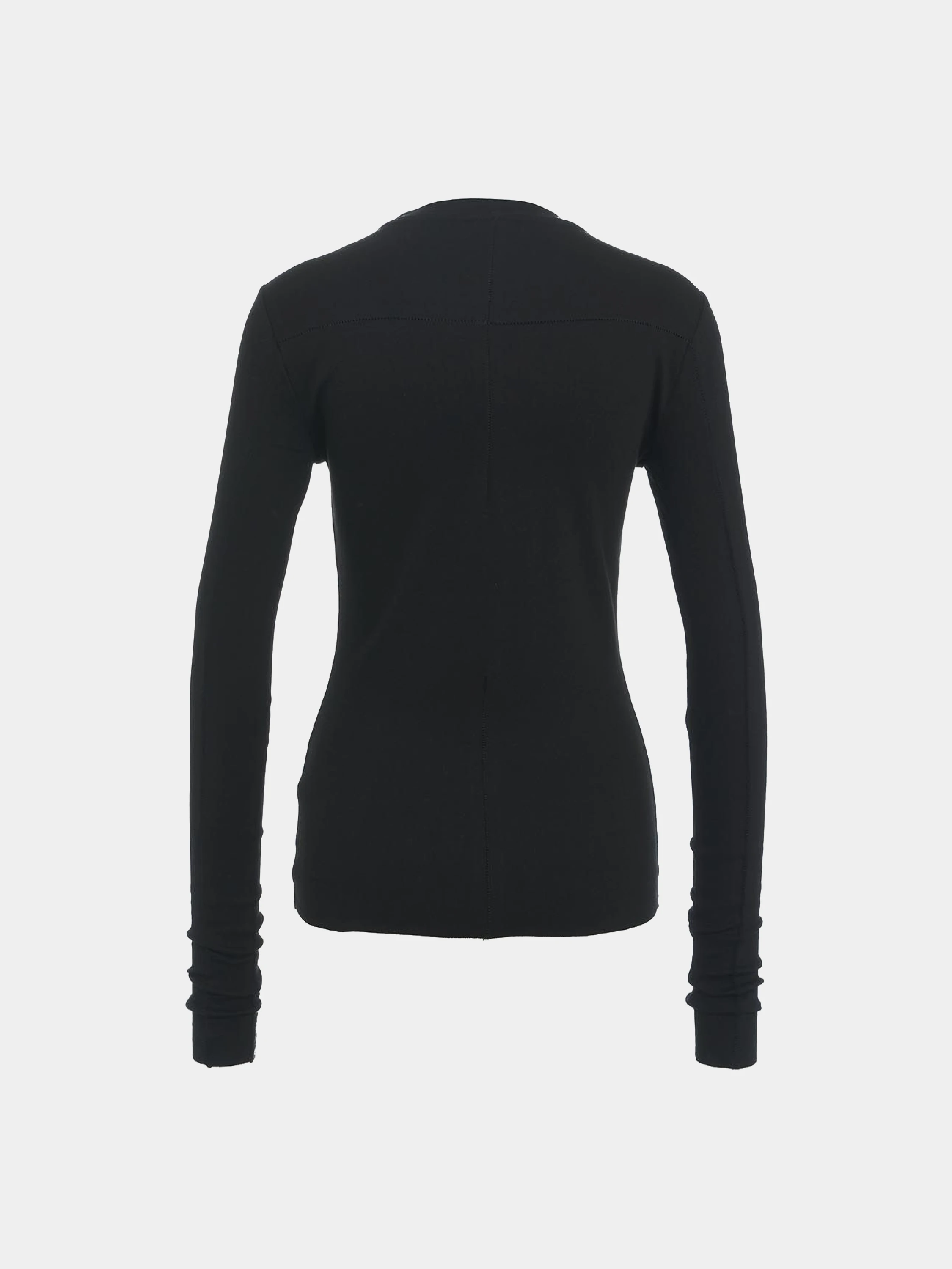 Женский лонгслив thom/krom W TS 518 Black