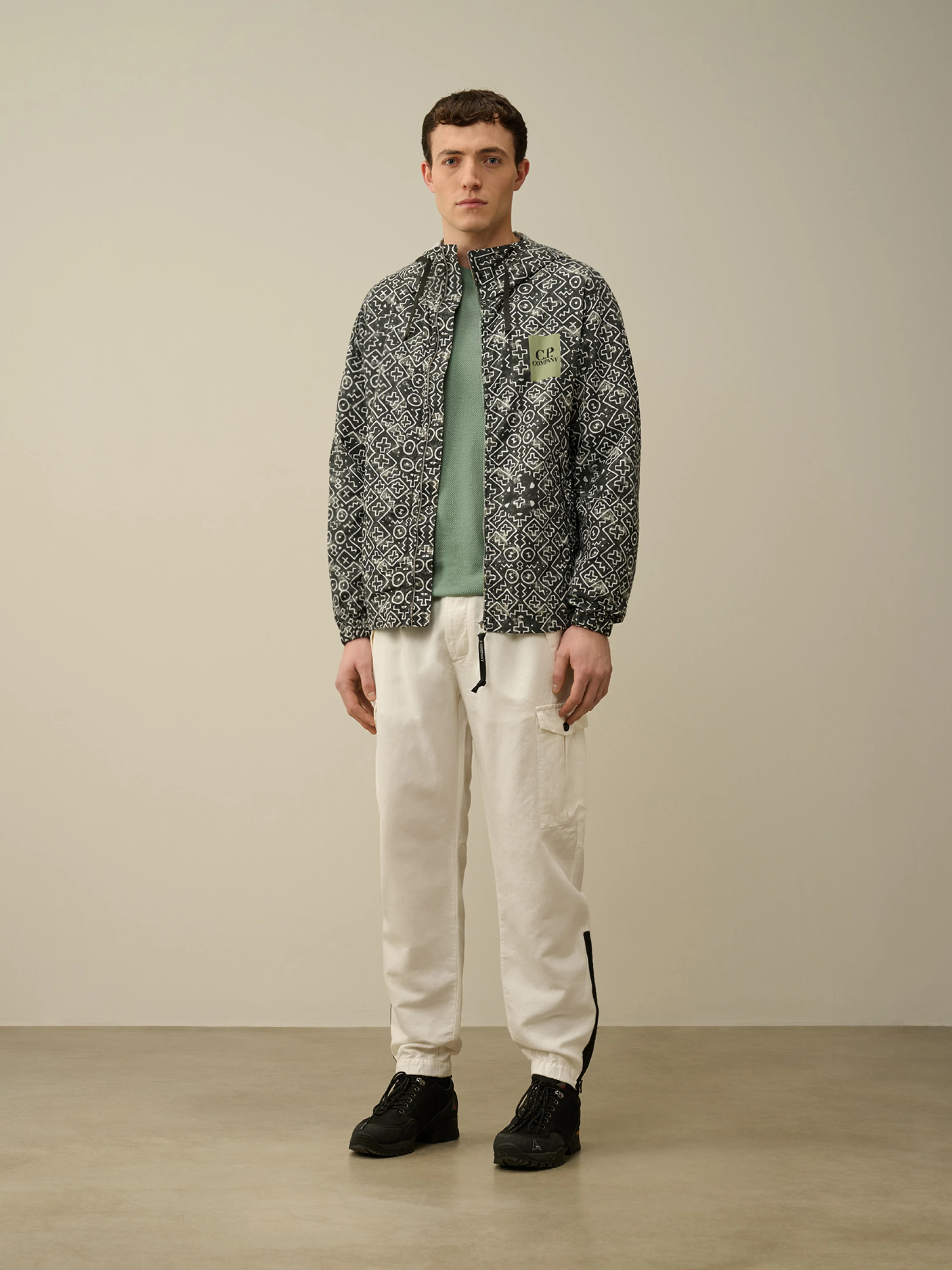 Свитшот C.P. Company Cotton Crepe Knit Green Bay