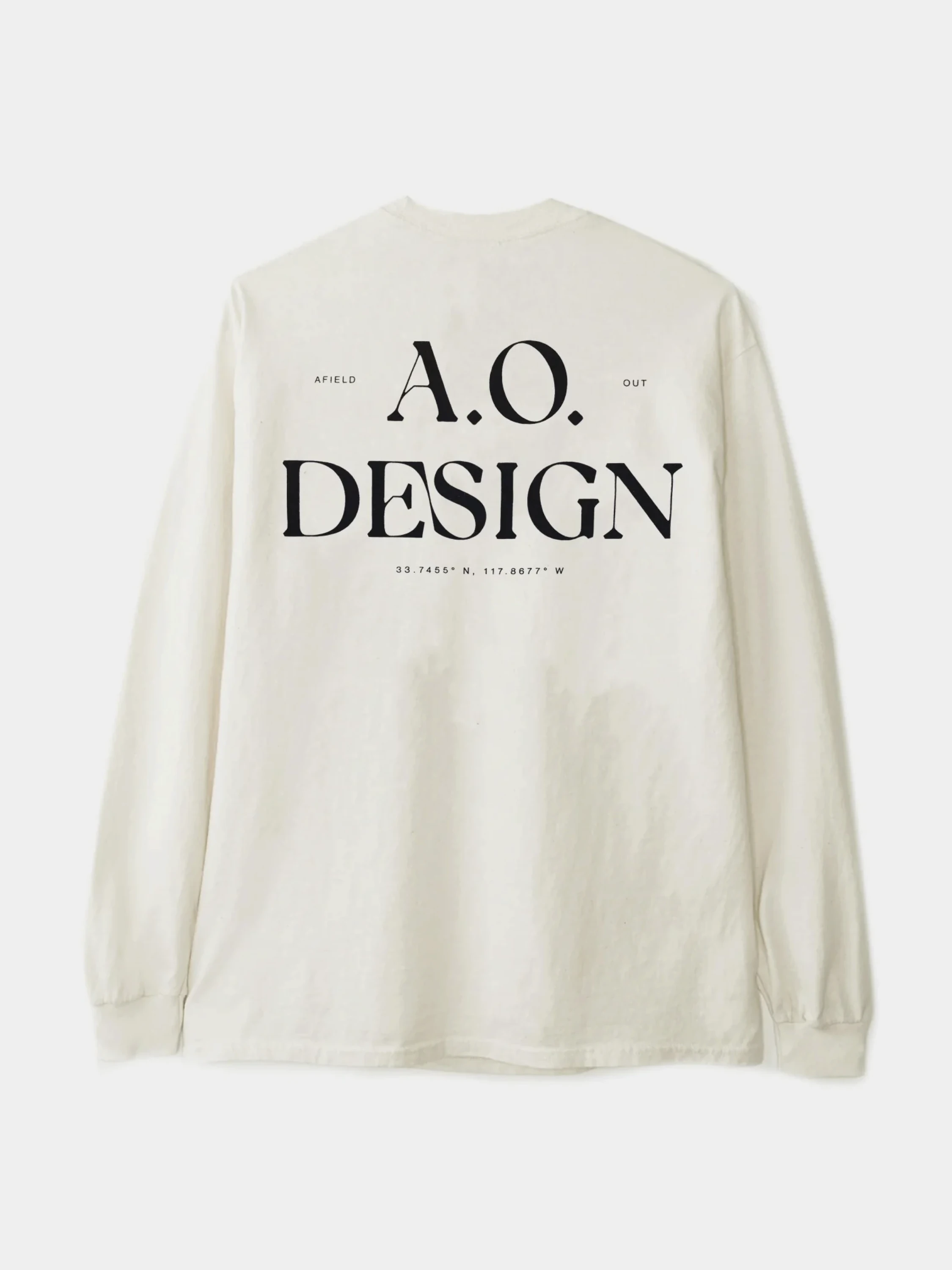 Лонгслив Afield Out Constellation LS T-Shirt Bone
