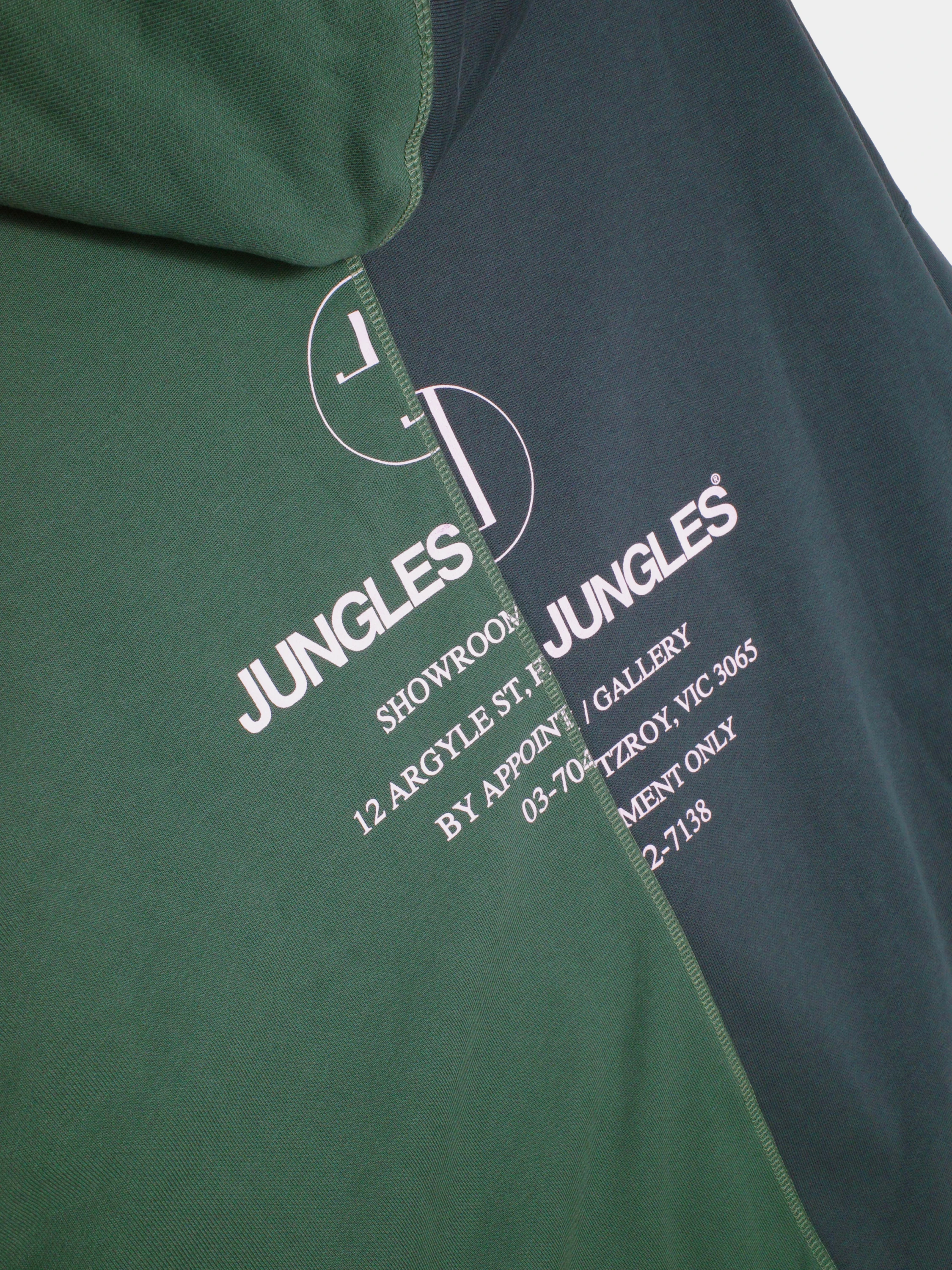 Зип-худи Jungles Jungles Appointment Only Split Green