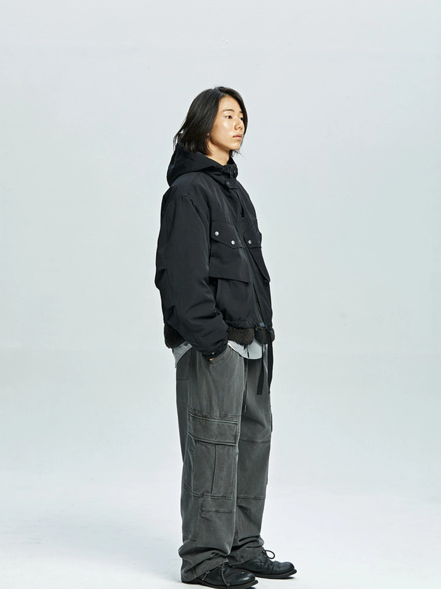 Парка FrizmWORKS Smock Hooded Parka 002 Black
