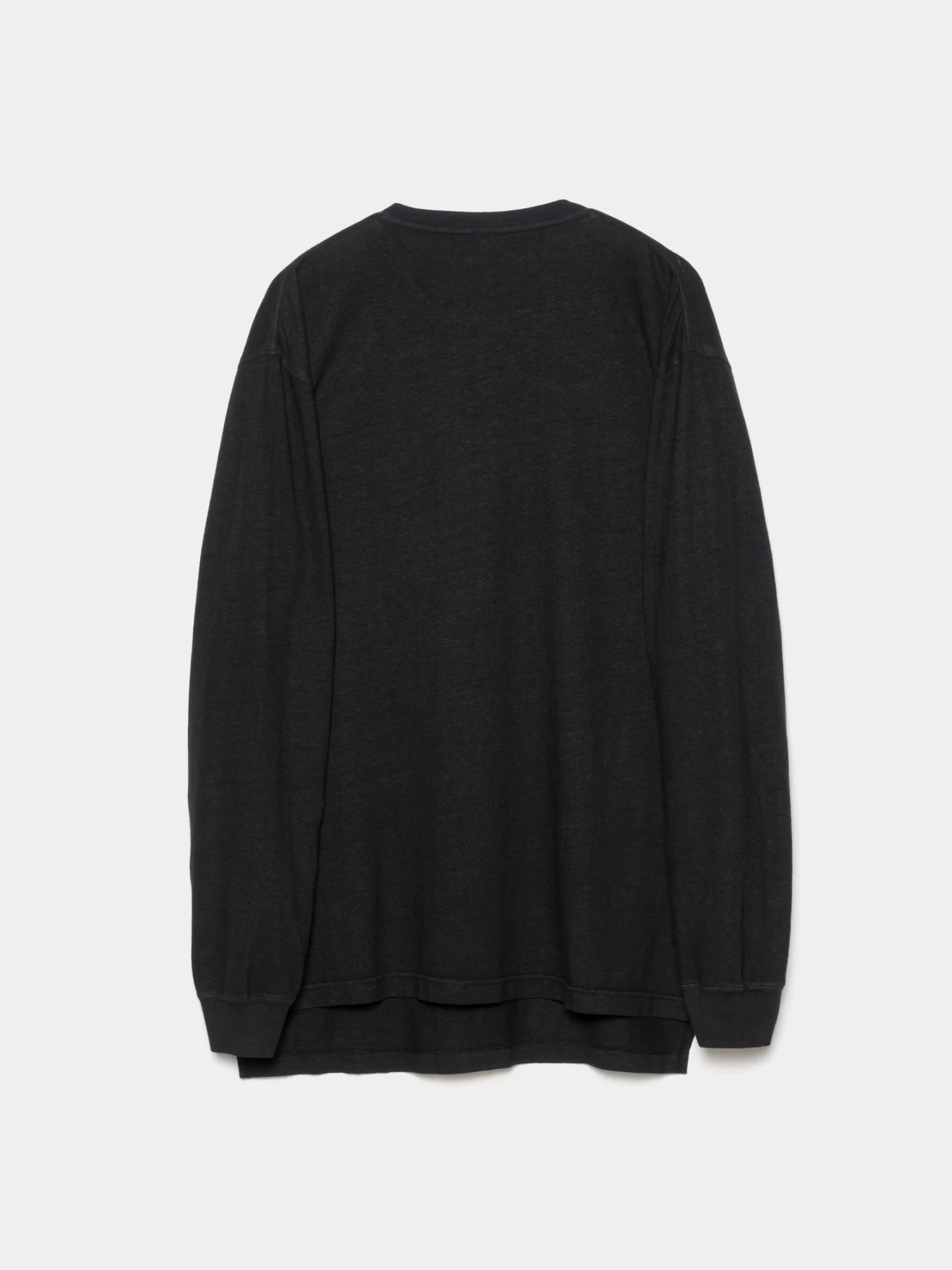 Лонгслив MAHARISHI 6001 Monk Organic Hemp Black