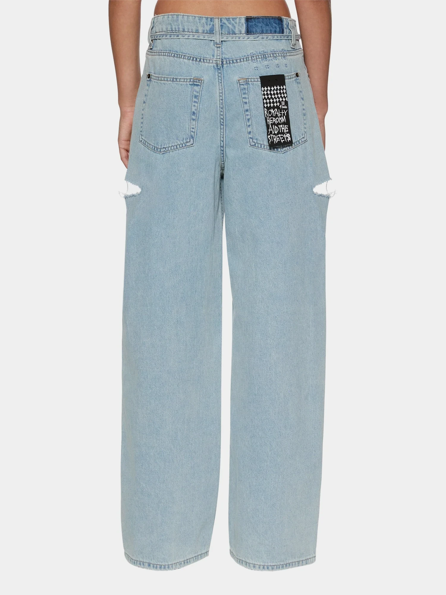 Женские Джинсы Ksubi Baggy Jean Rollin Kut Out