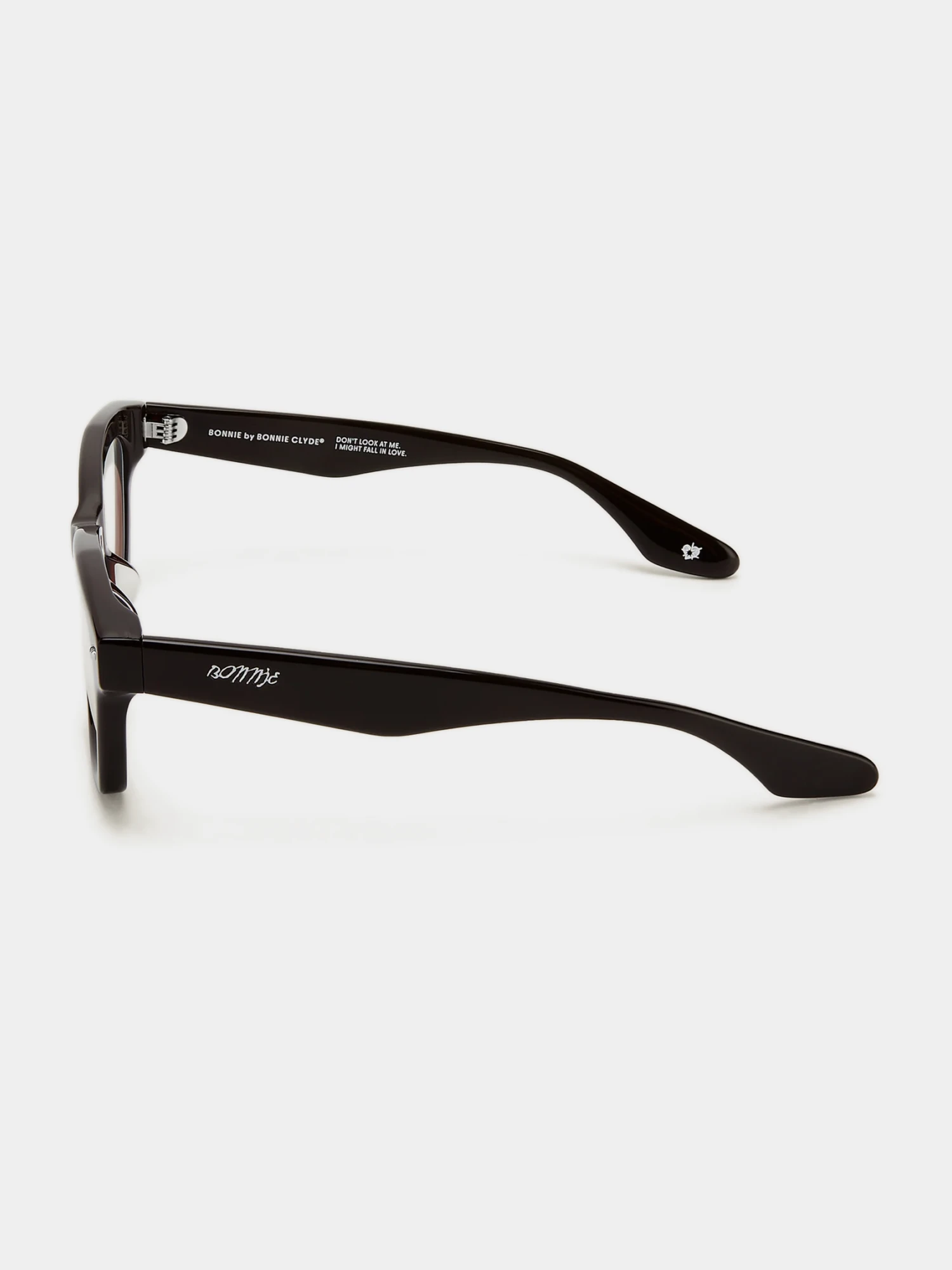 Очки Bonnie Clyde Room Service Dark Brown & Clear Lens