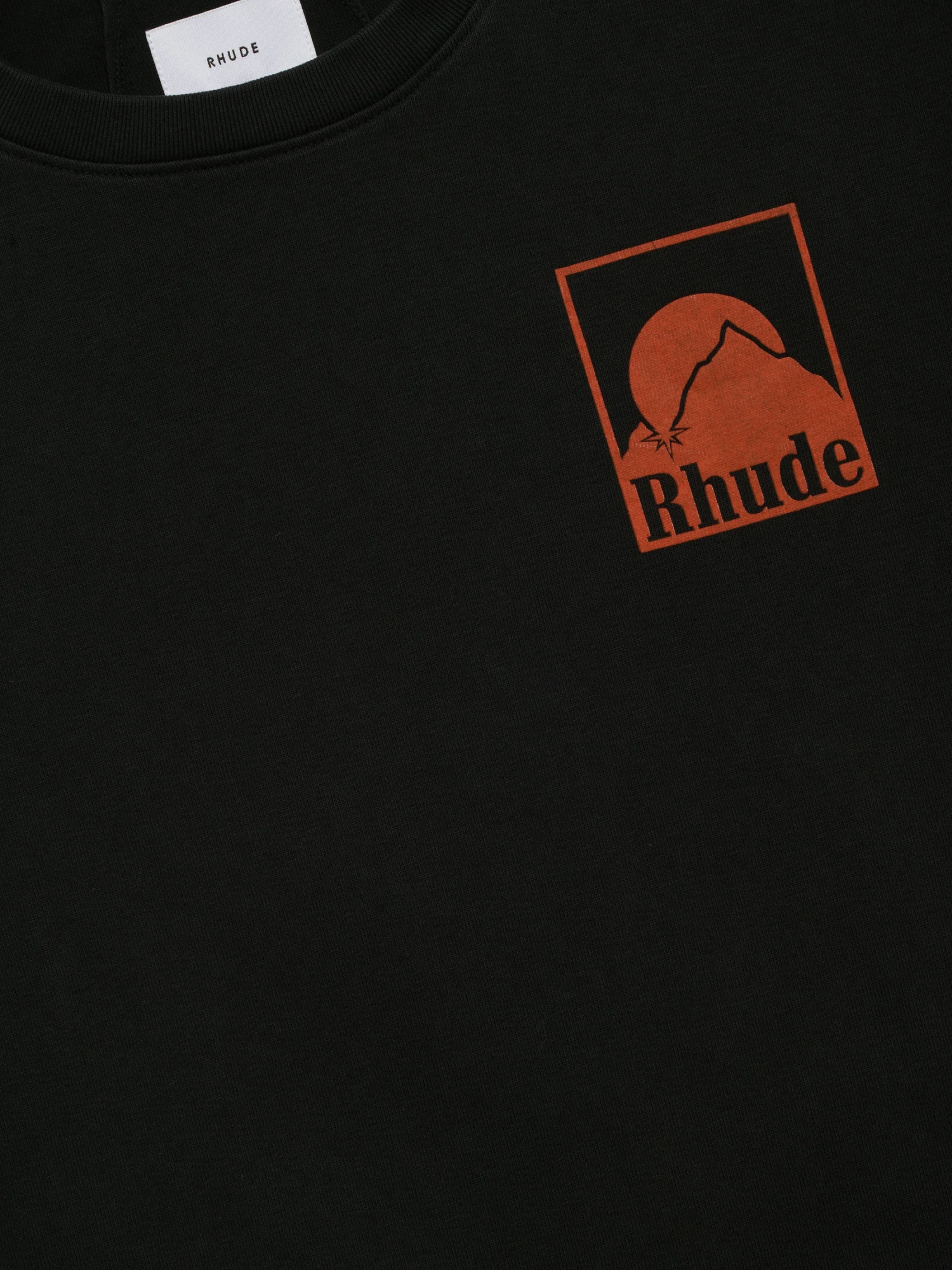 Лонгслив RHUDE Moonlight Badge Ls Vtg Black